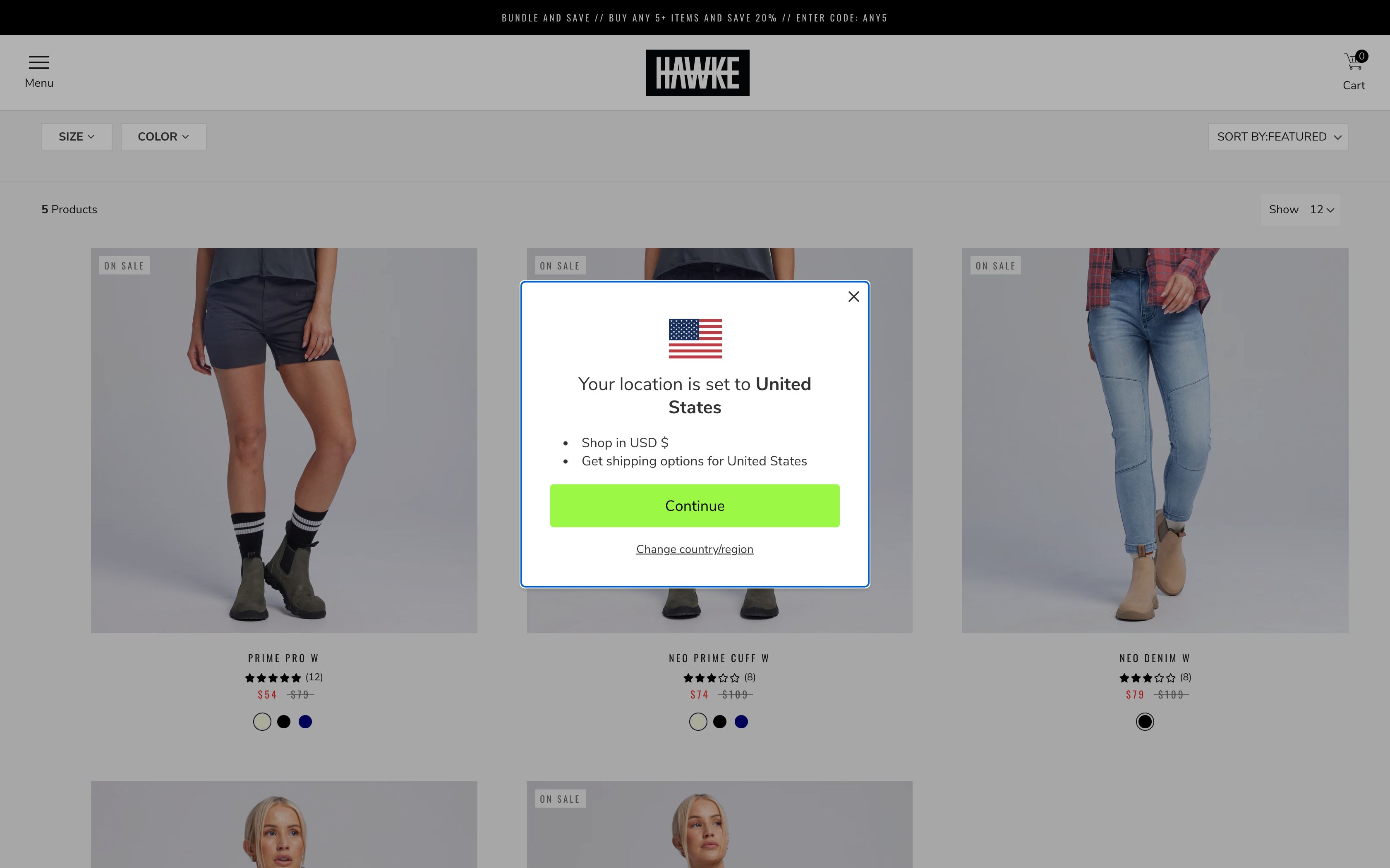 HAWKE WORKWEAR screenshot 2