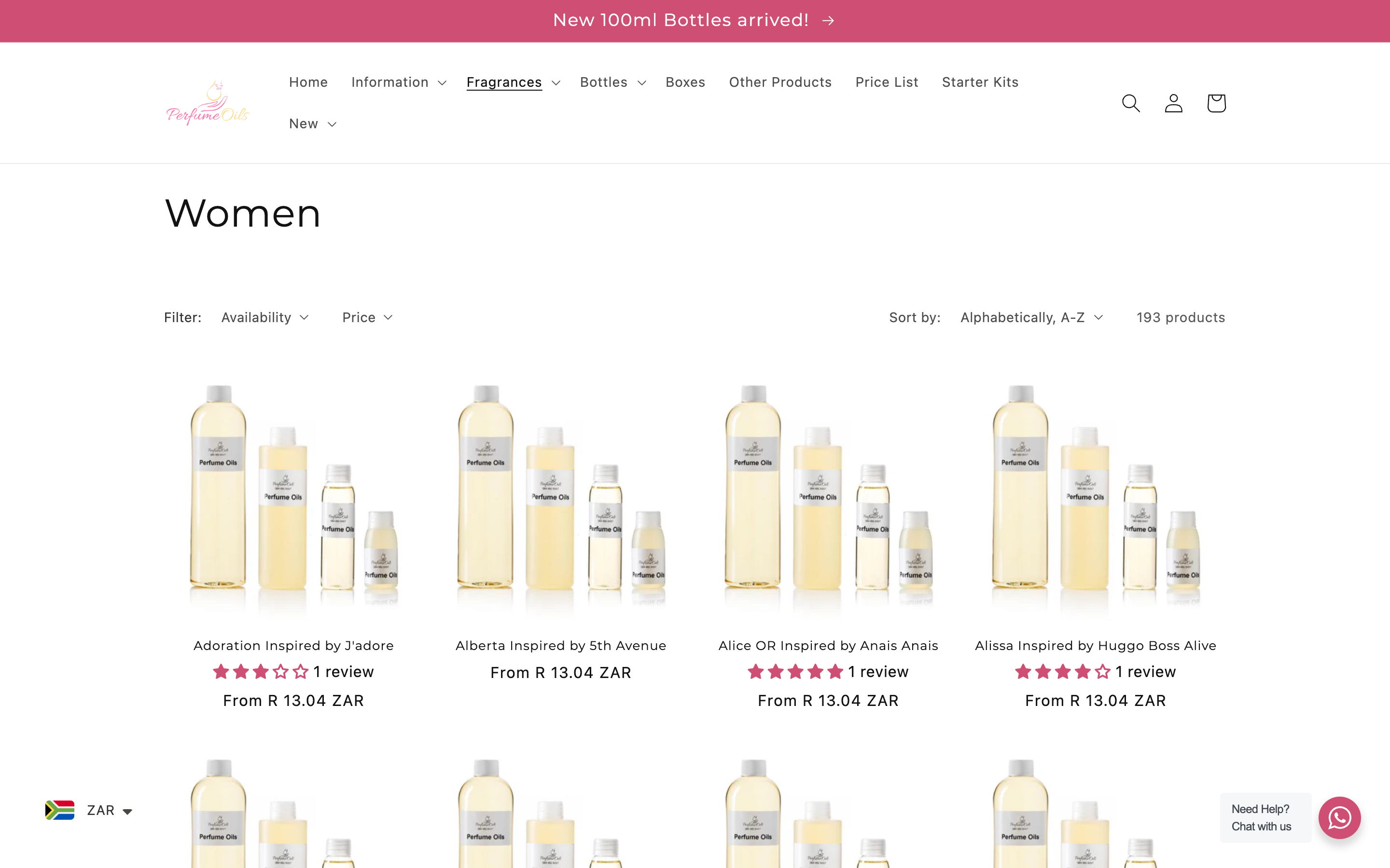 Perfume Oils screenshot 2