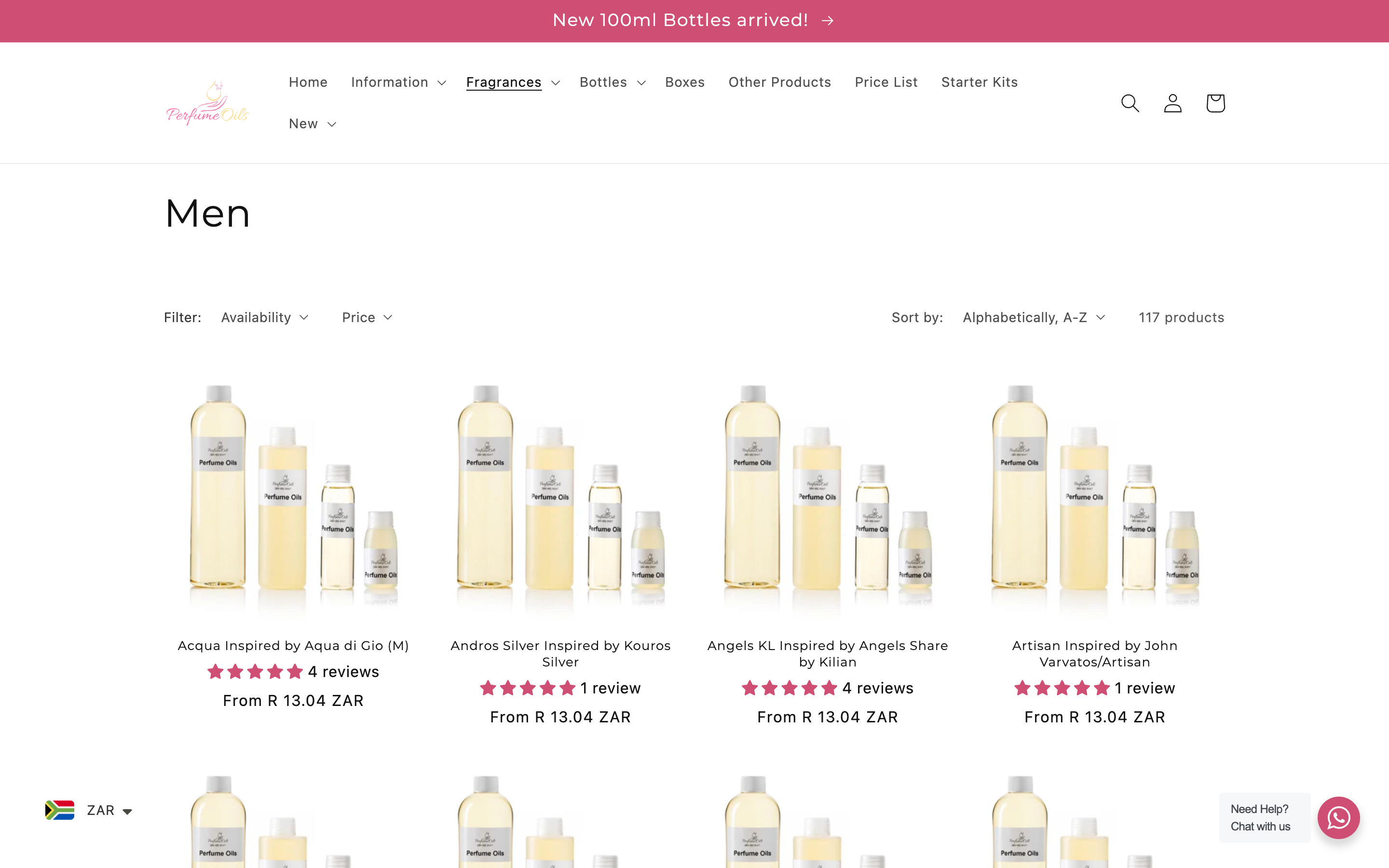 Perfume Oils screenshot 3