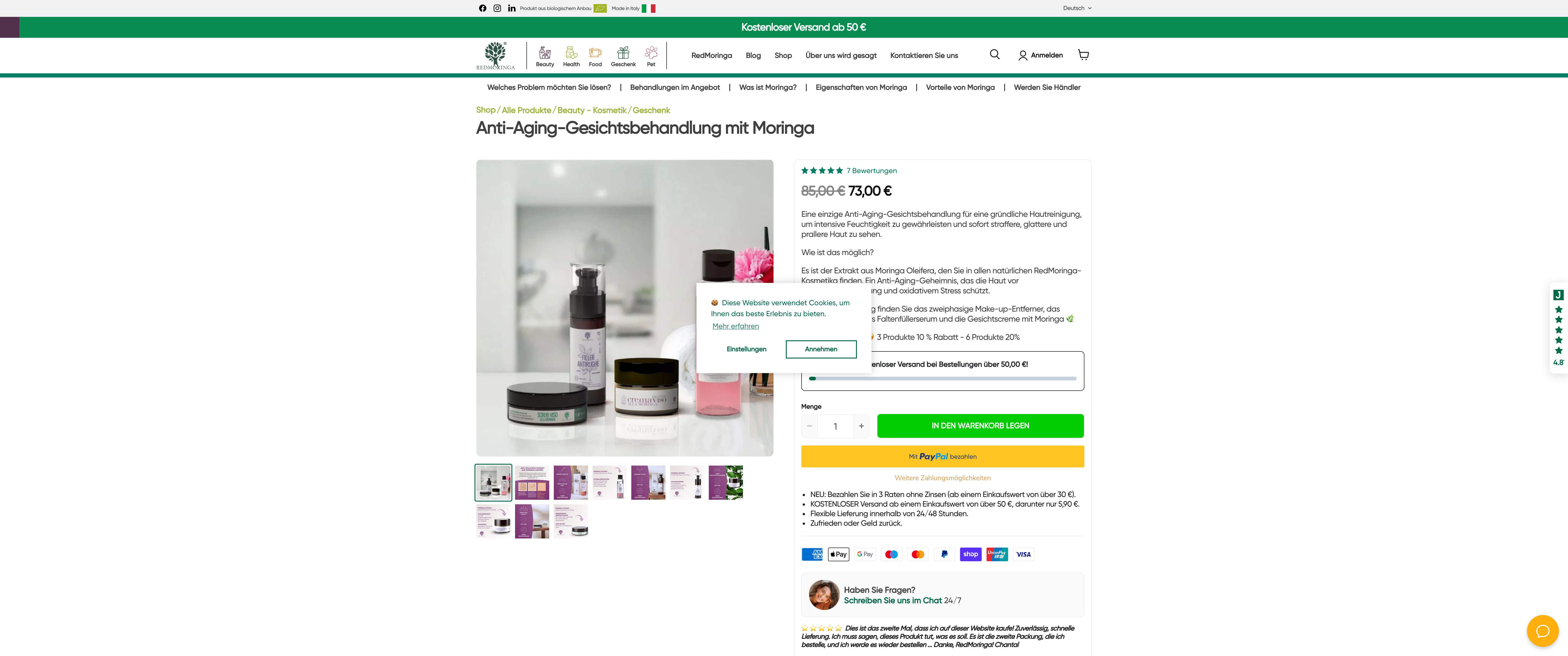 Comprehensive Migration and Custom Design for RedMoringa