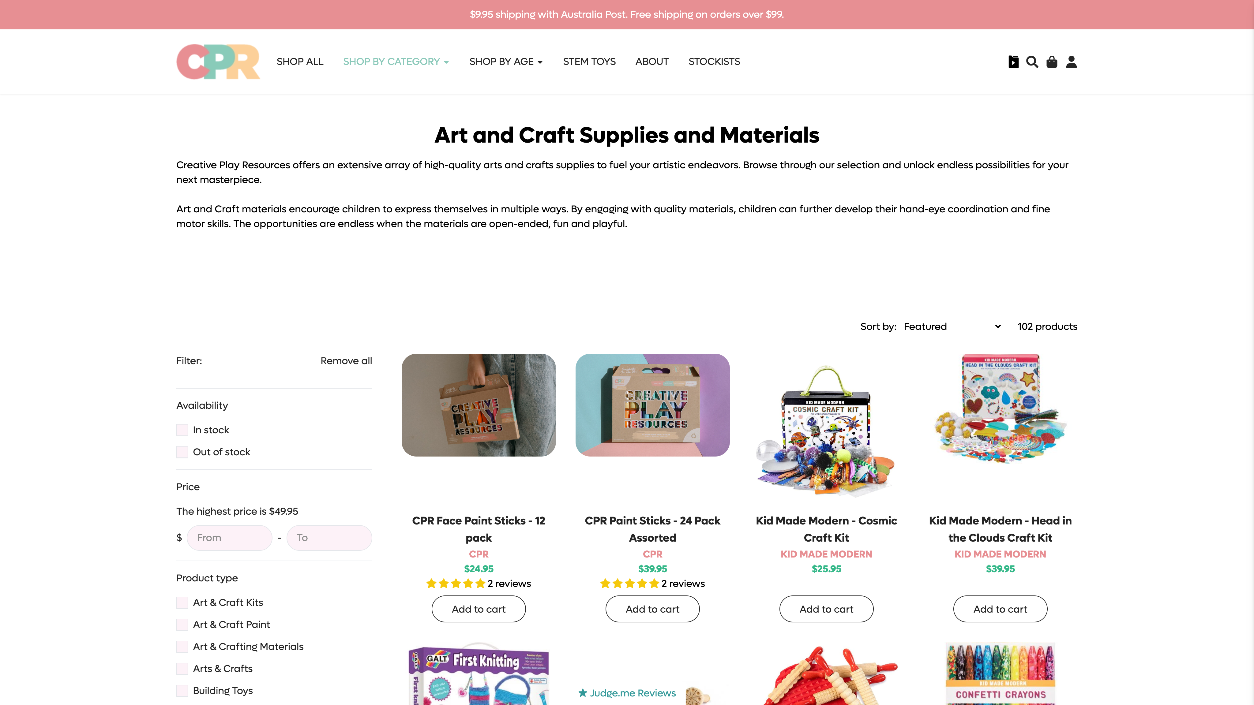 Creative Play Resources - Rebuild & Wholesale Setup screenshot 5