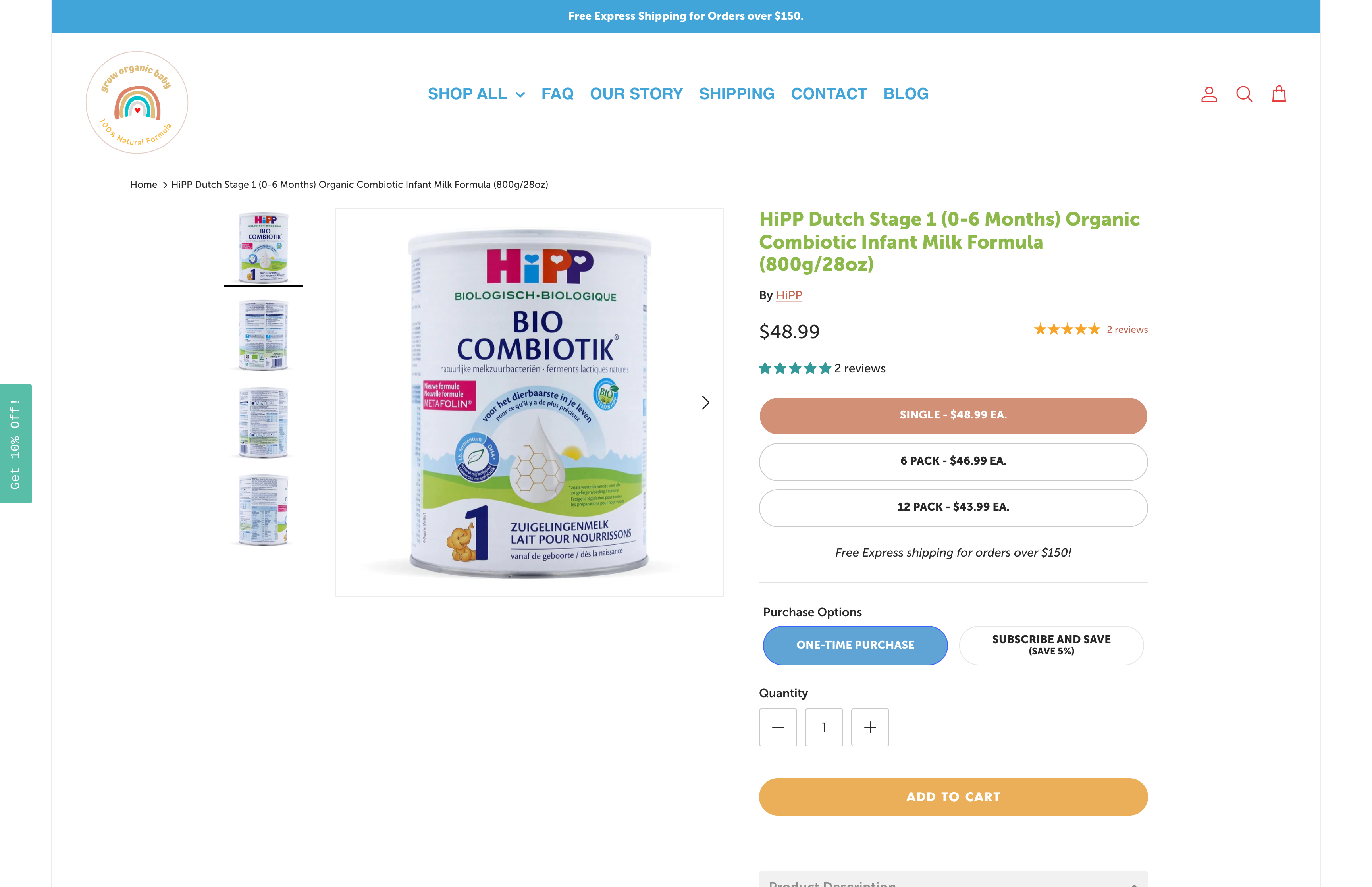 Grow Organic Baby screenshot 4