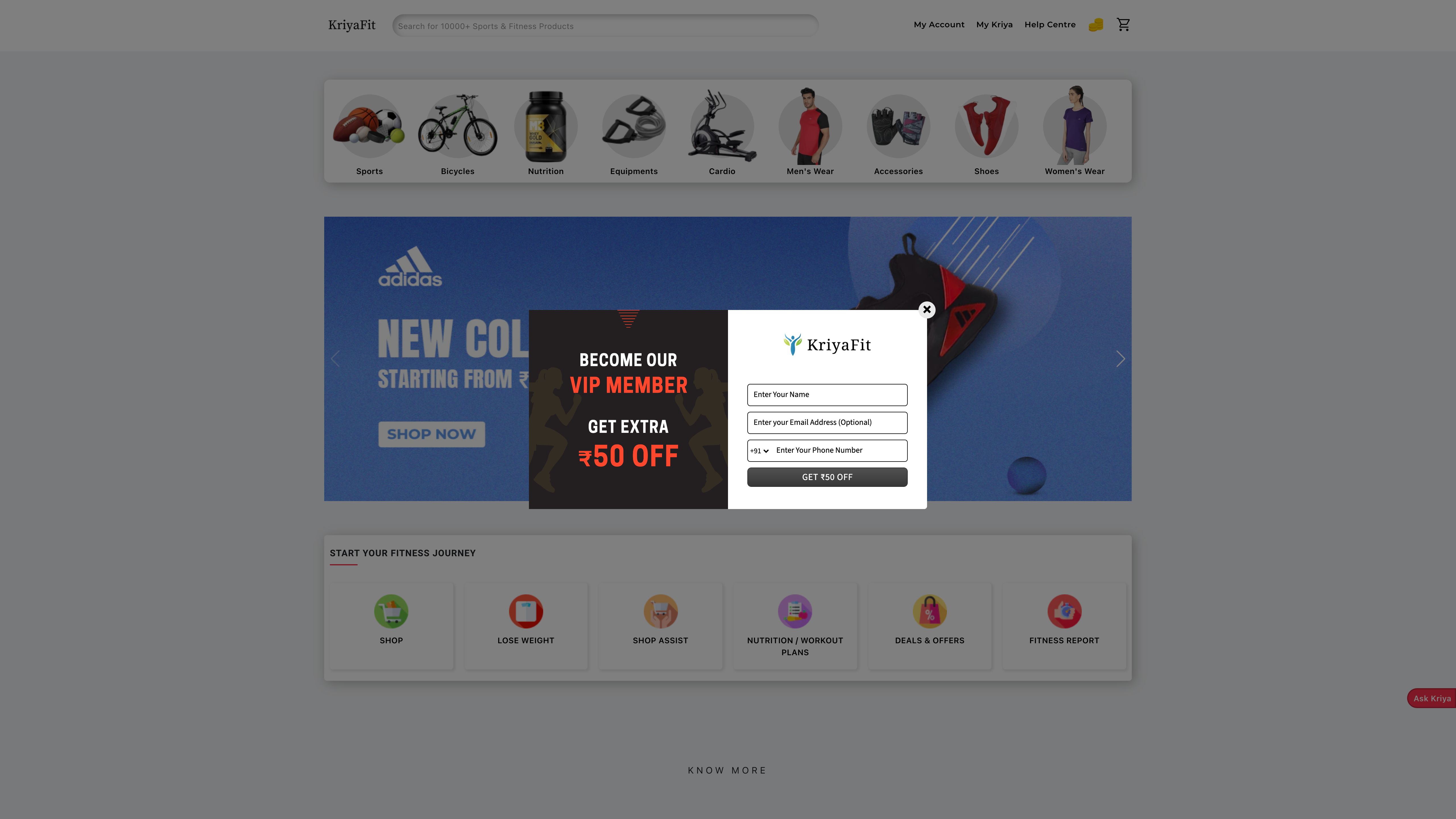Multi-branded online store screenshot 4