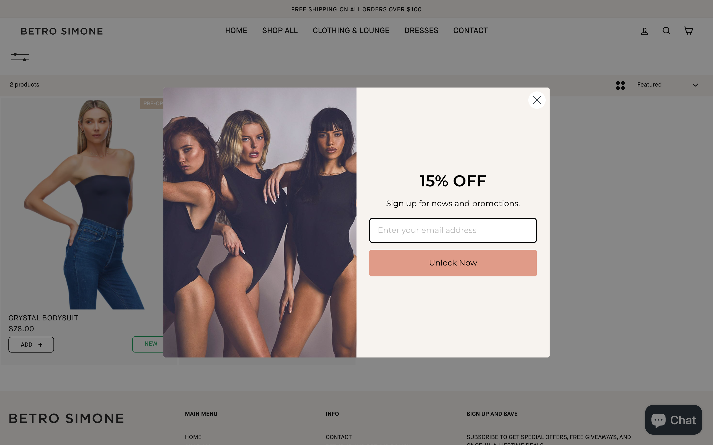 Betro Simone screenshot 2