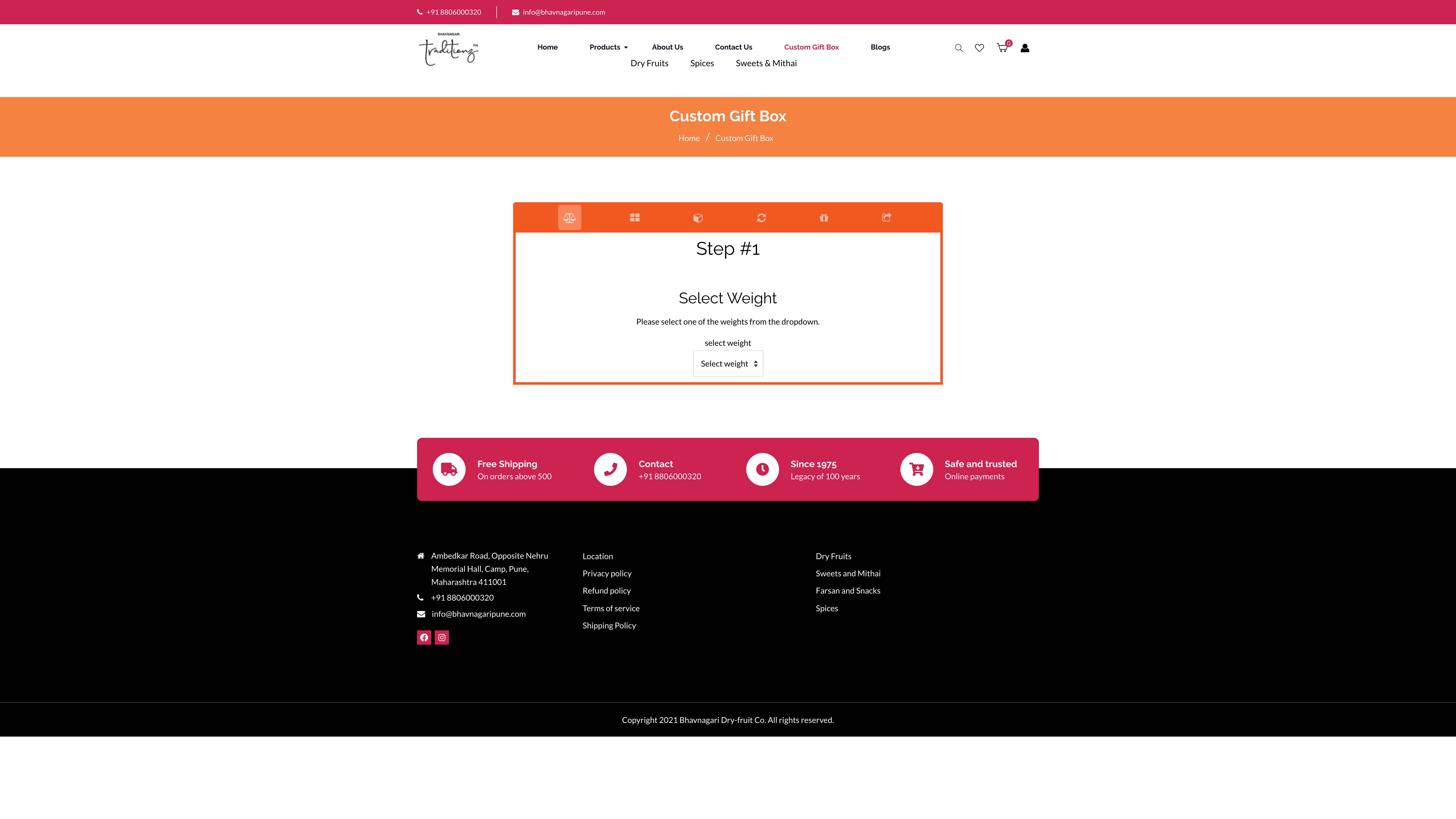 Custom Gift Bundles for Bhavnagari Dry Fruit Co.