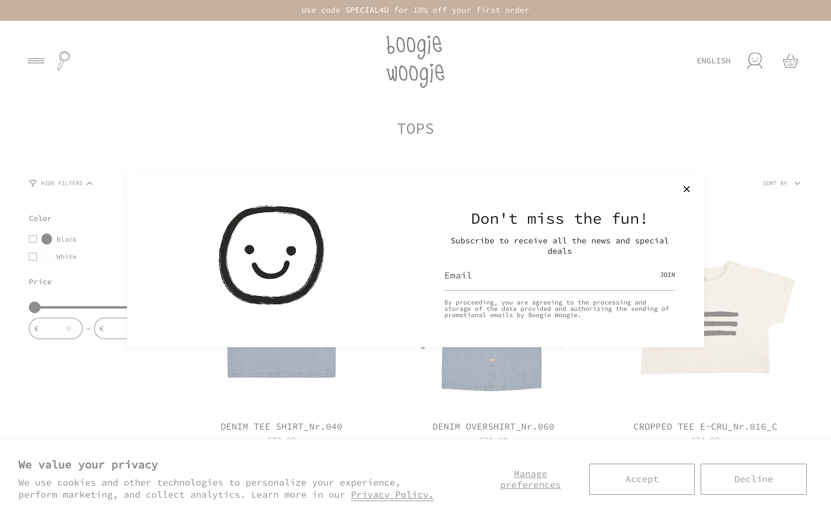 BOOGIE WOOGIE | KIDS STORE screenshot 2