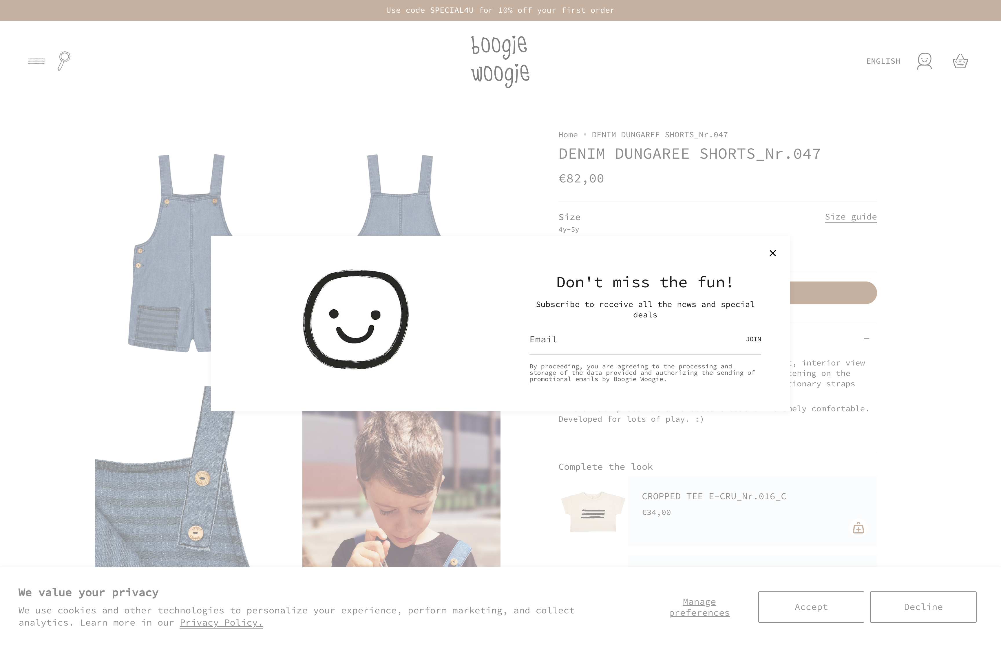 BOOGIE WOOGIE | KIDS STORE screenshot 3