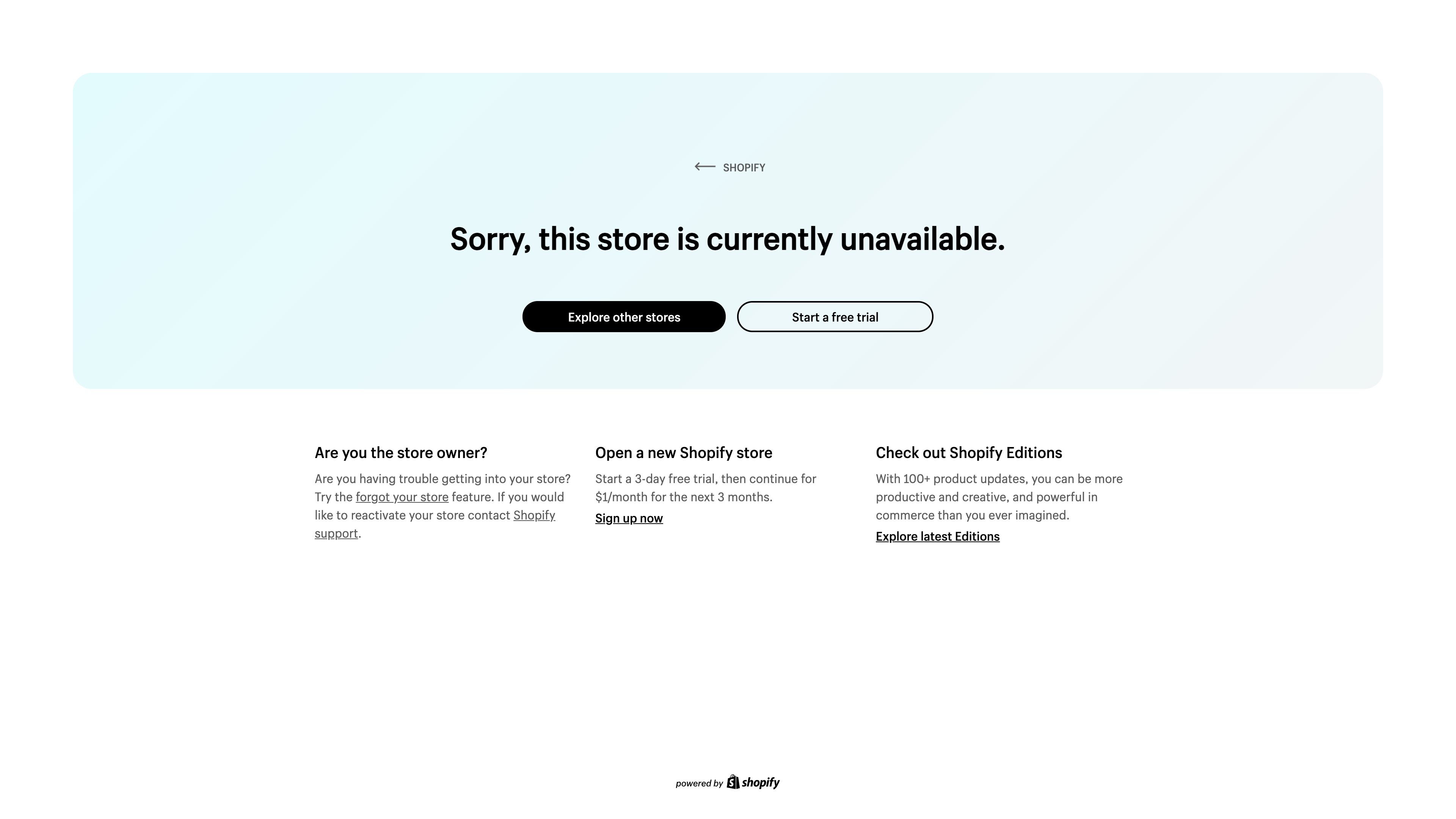 Product and Collection Setup screenshot