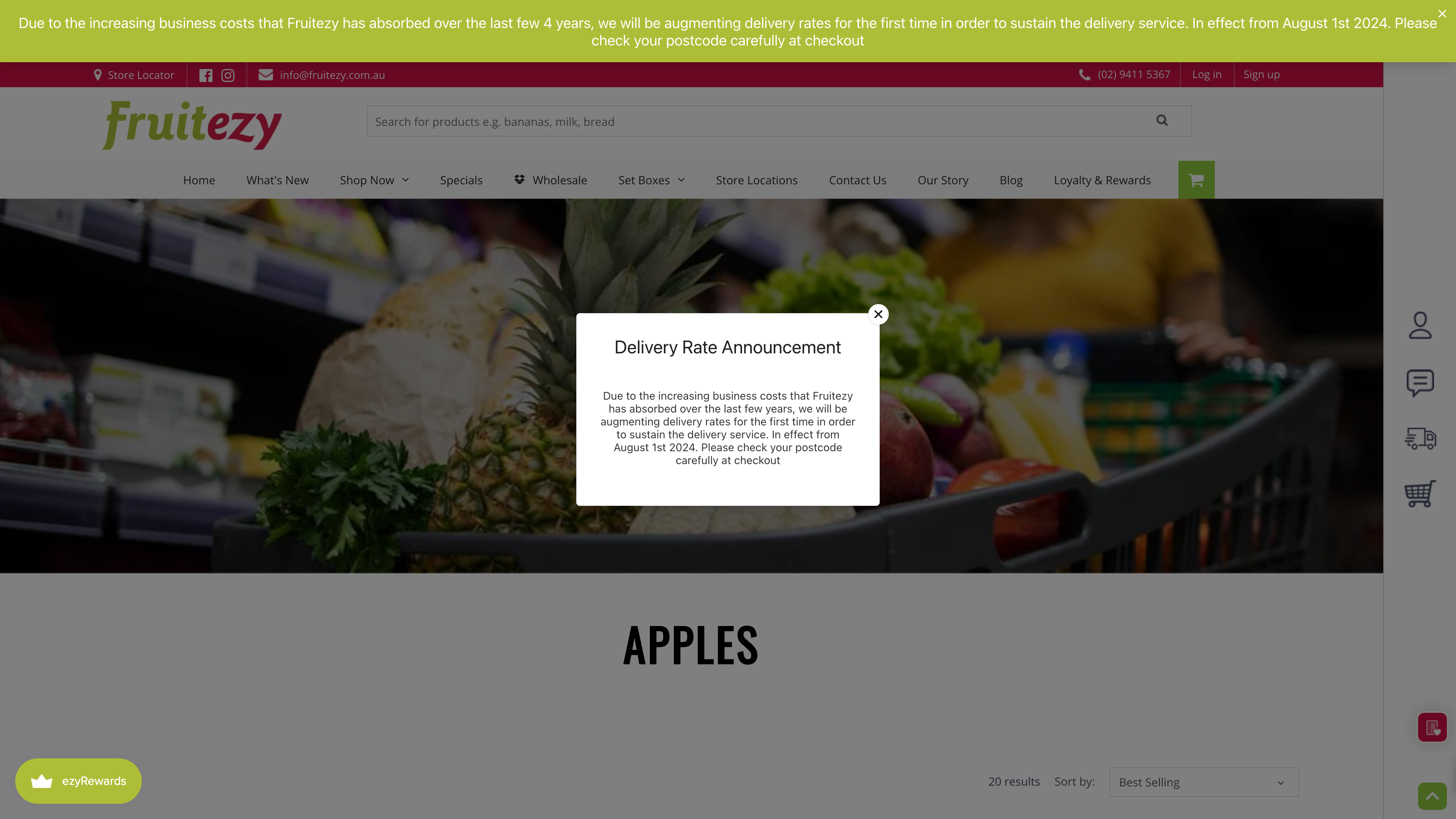 Food Store screenshot