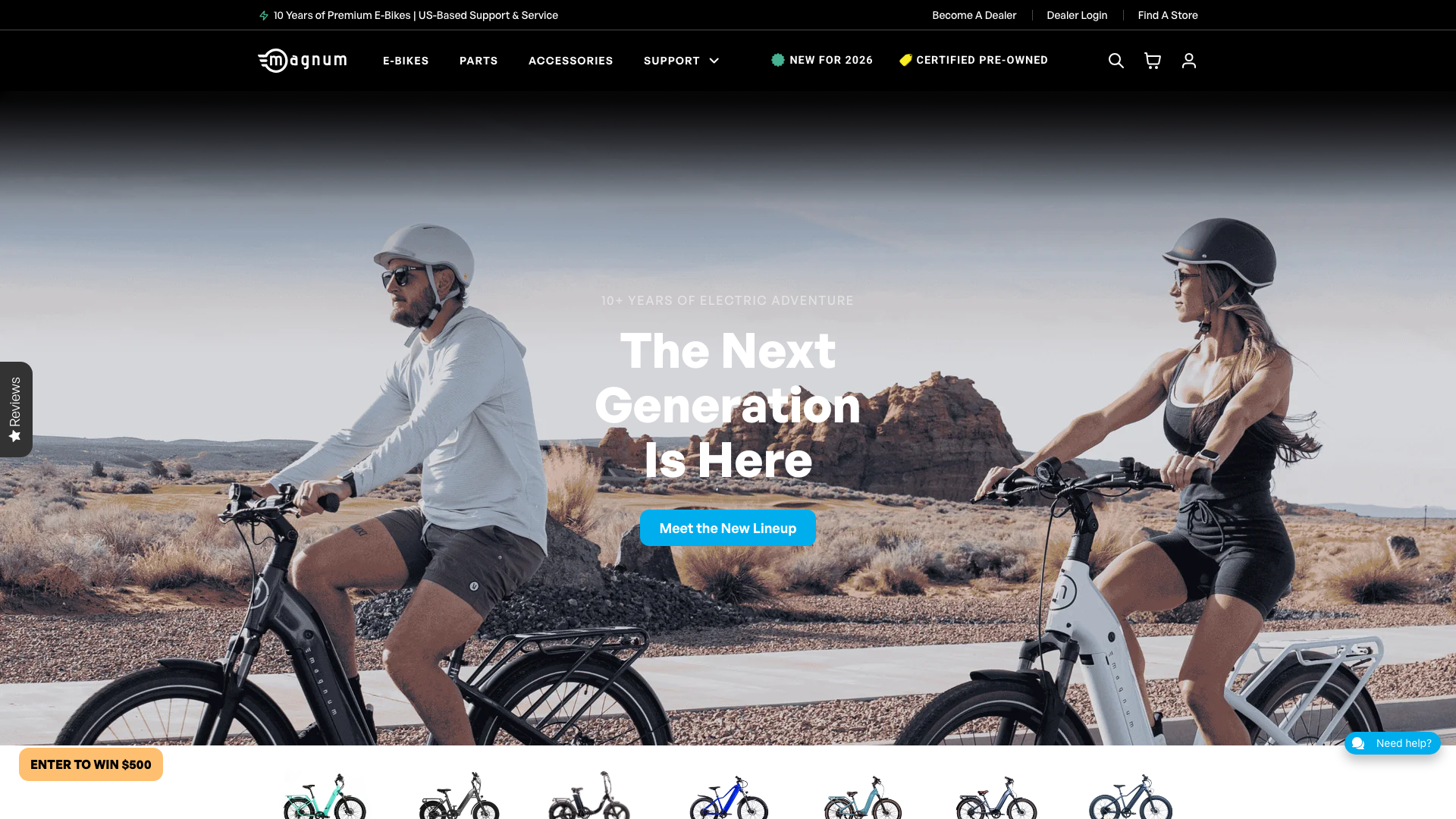 Magnum Bikes Shopify Plus Migration