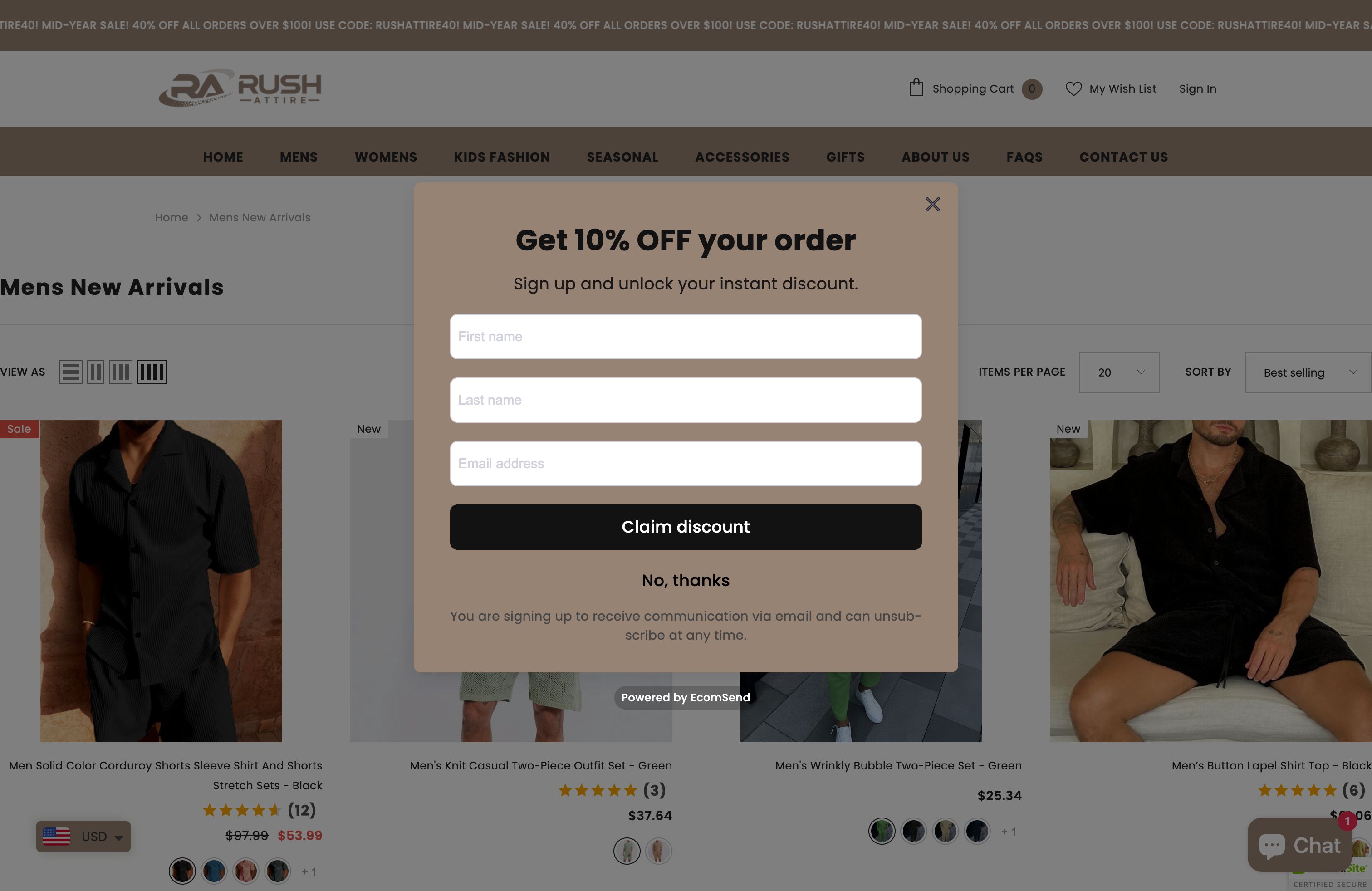 Rush Attire ( Clothing brand ) screenshot 3