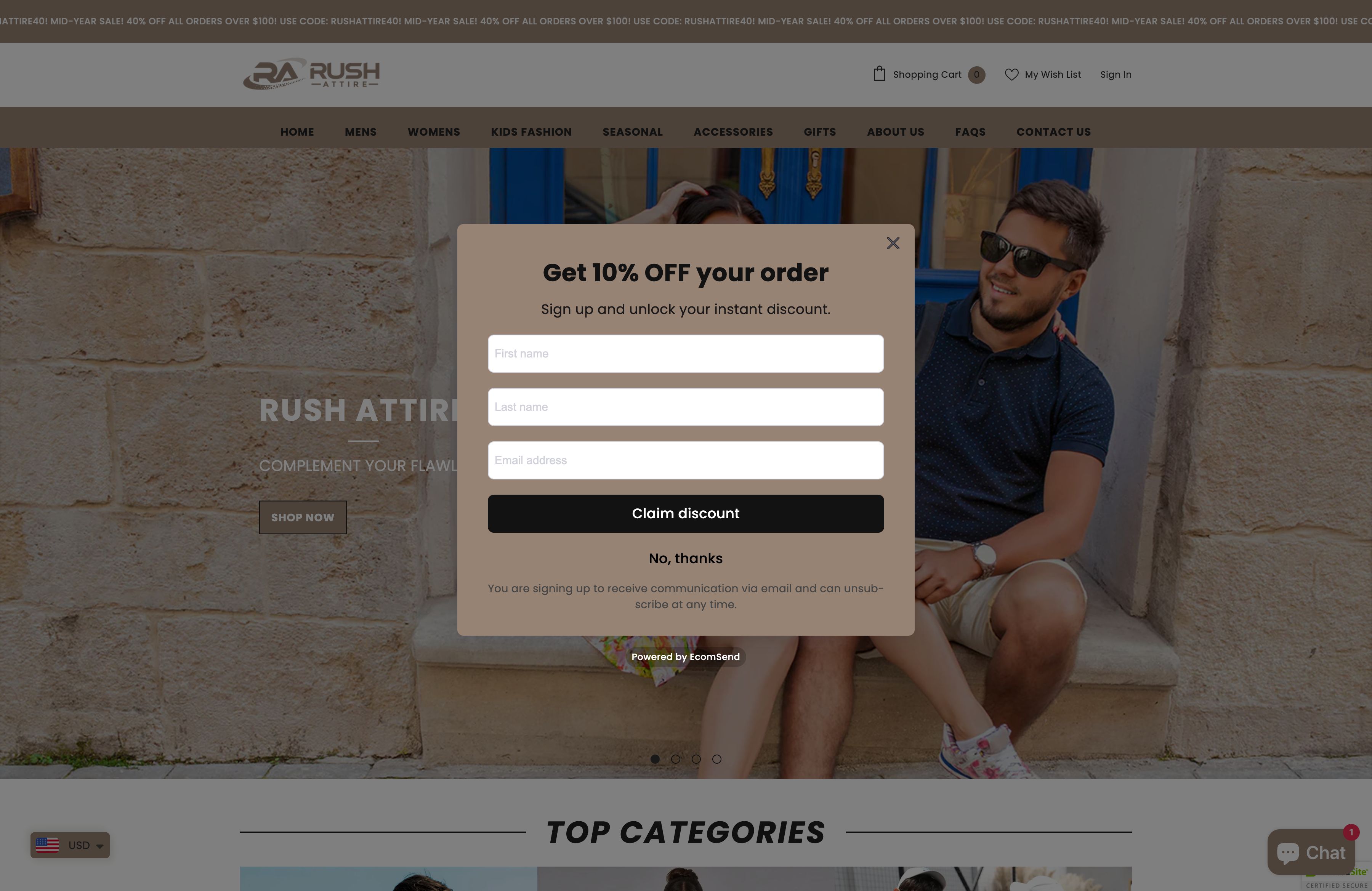 Rush Attire ( Clothing brand ) screenshot 6