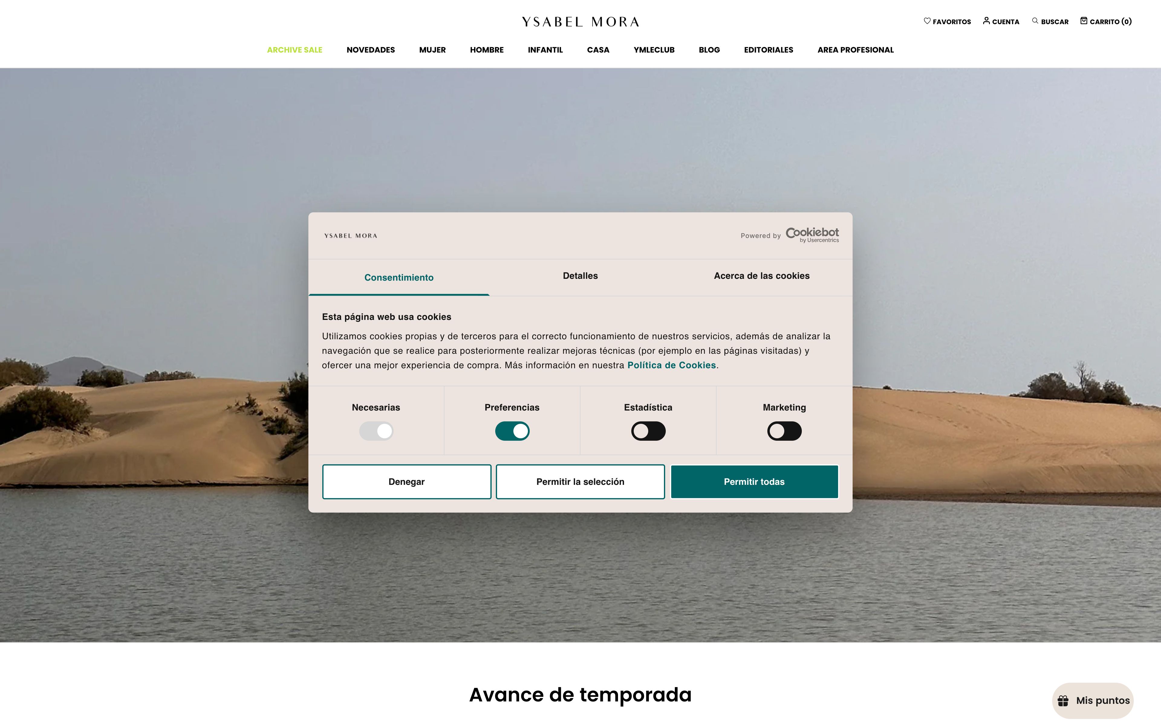 YSABEL MORA screenshot