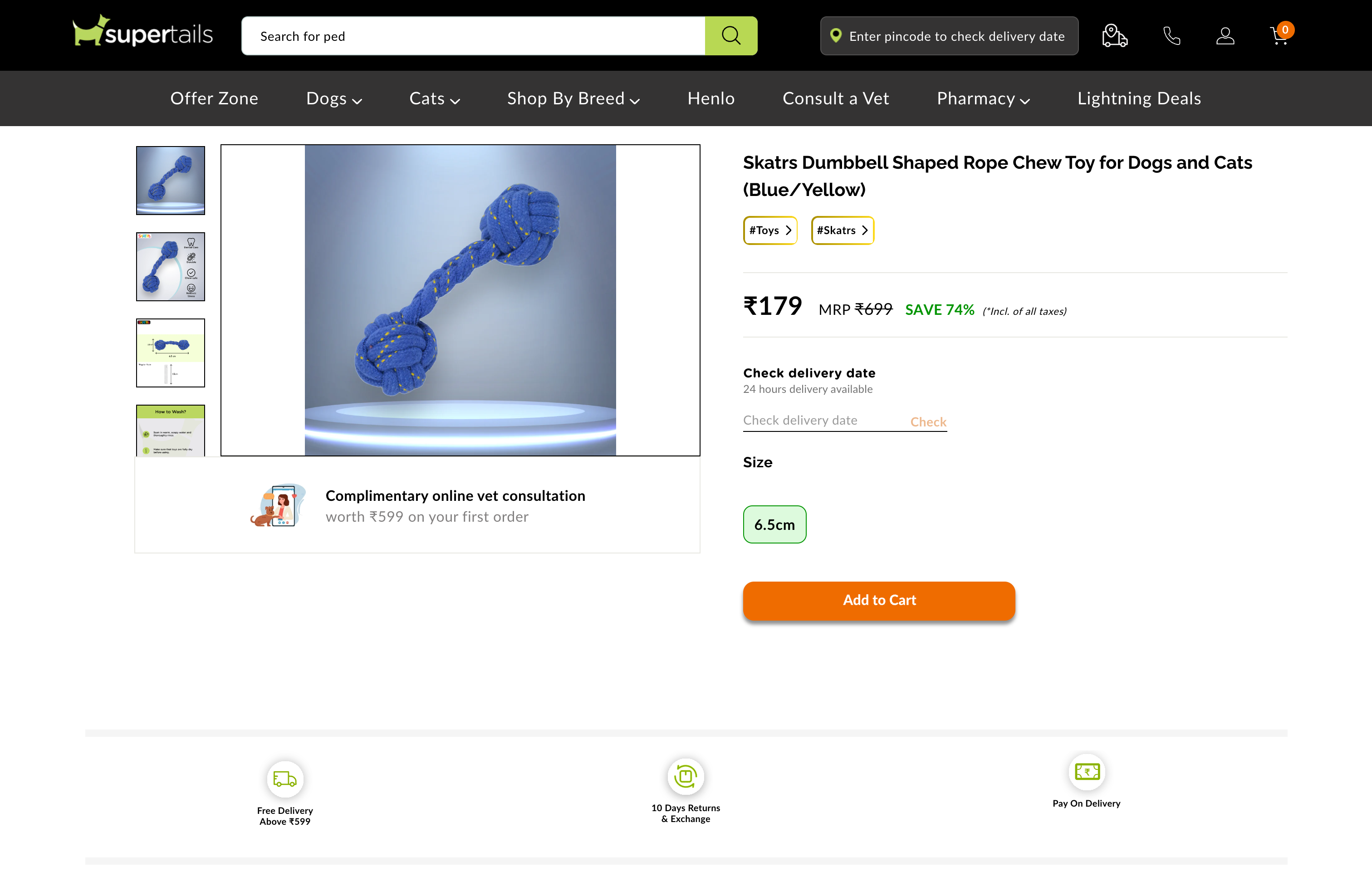 Supertails | Largest Online Pet Store in India screenshot 6