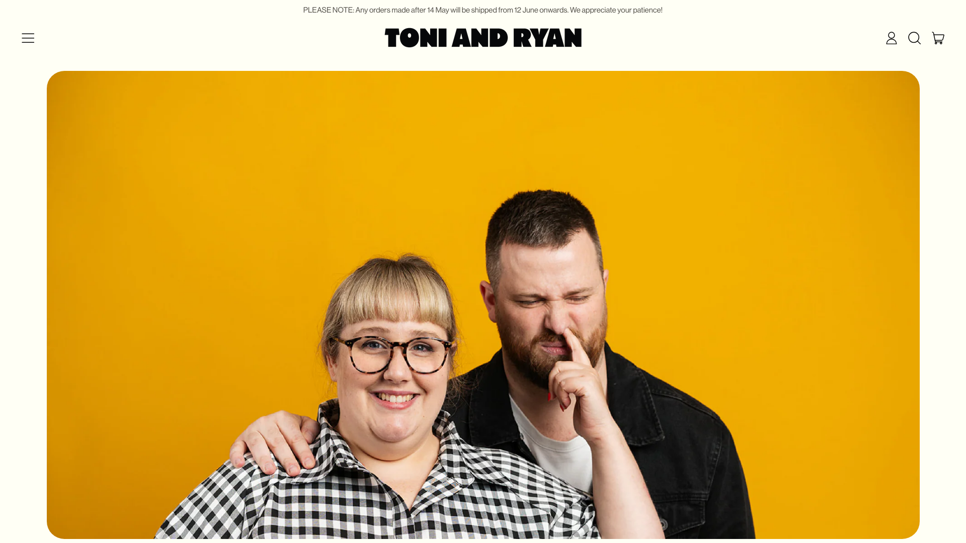 Toni + Ryan | Podcast and Merch