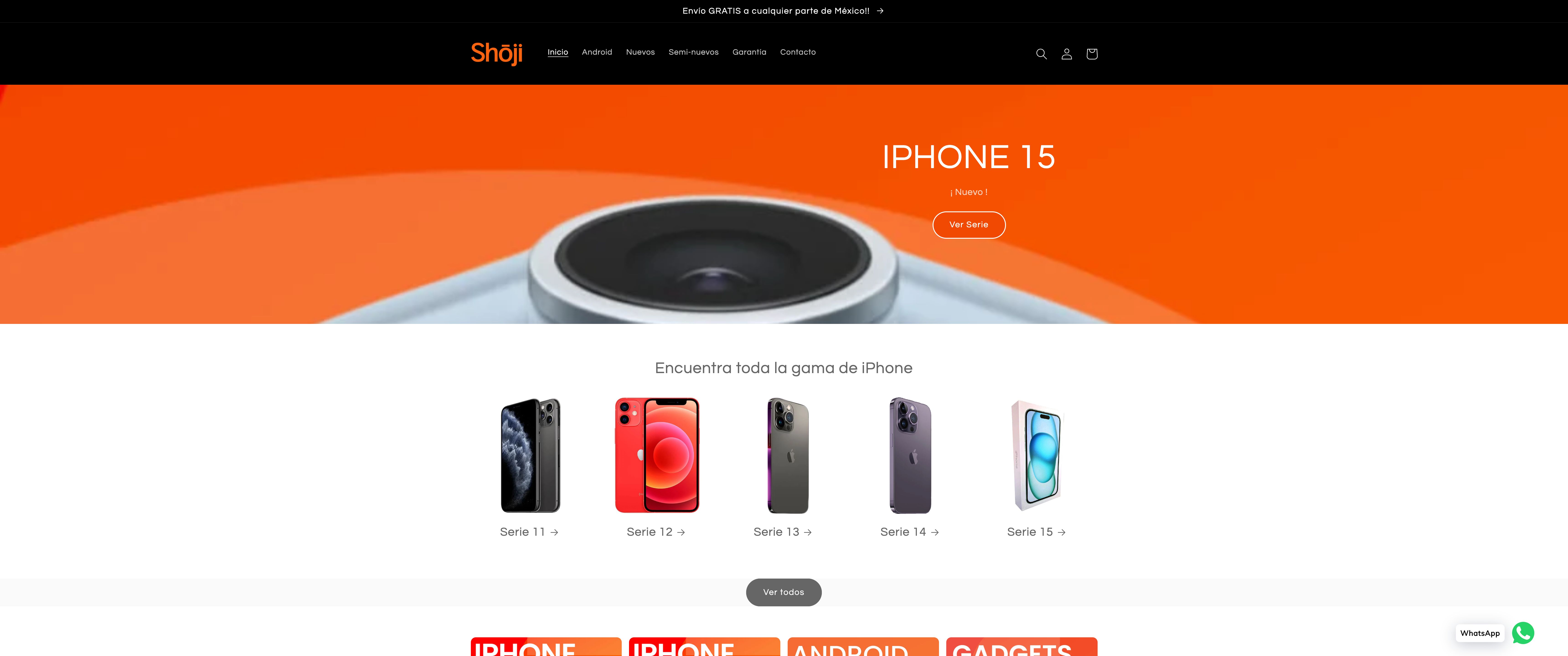 Desarrollo de tienda y soporte Shoji  screenshot 7