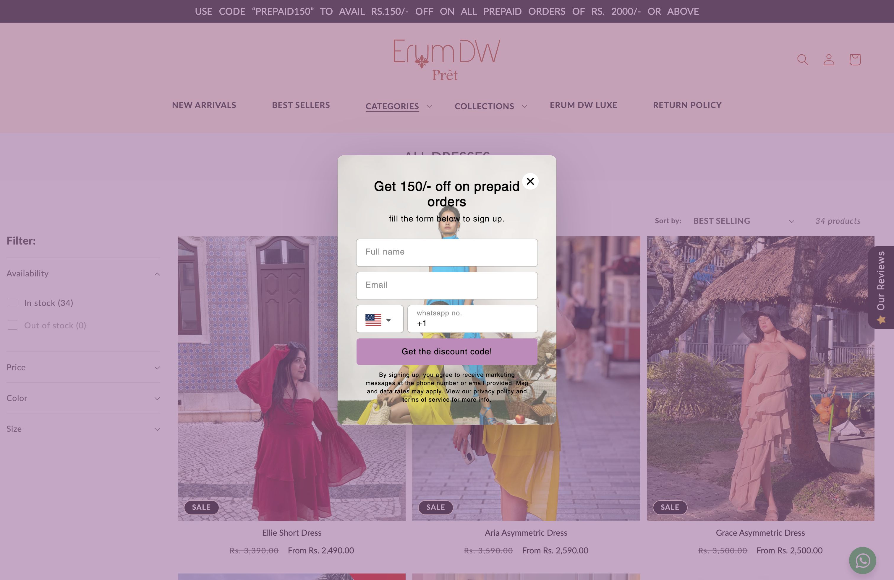 Shopify Store Design and Development for Clothing & Fashion Brand  screenshot 2