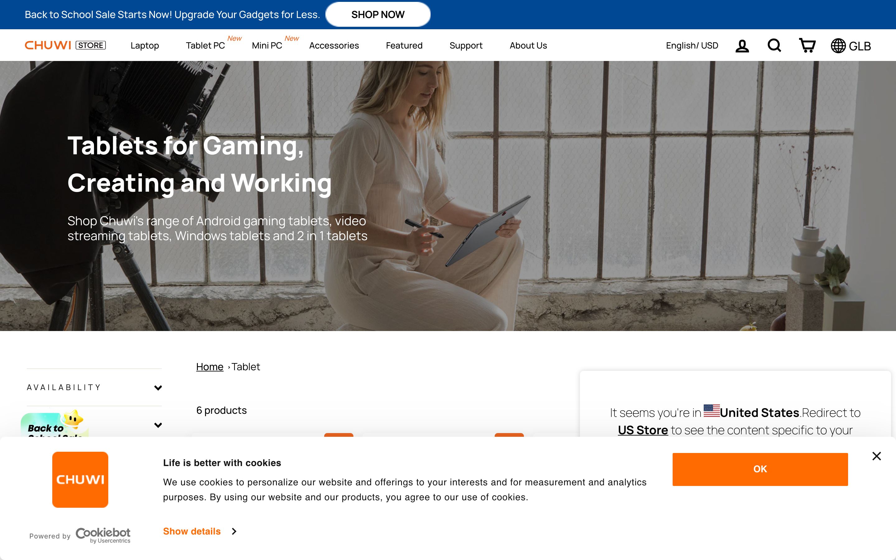 CHUWI  theme customization screenshot 2