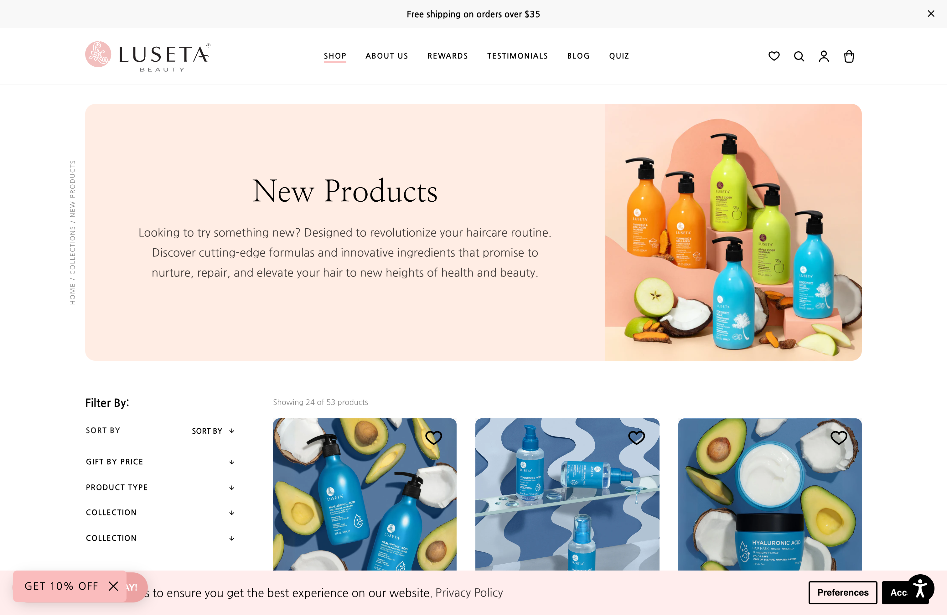 Luseta Beauty screenshot 2