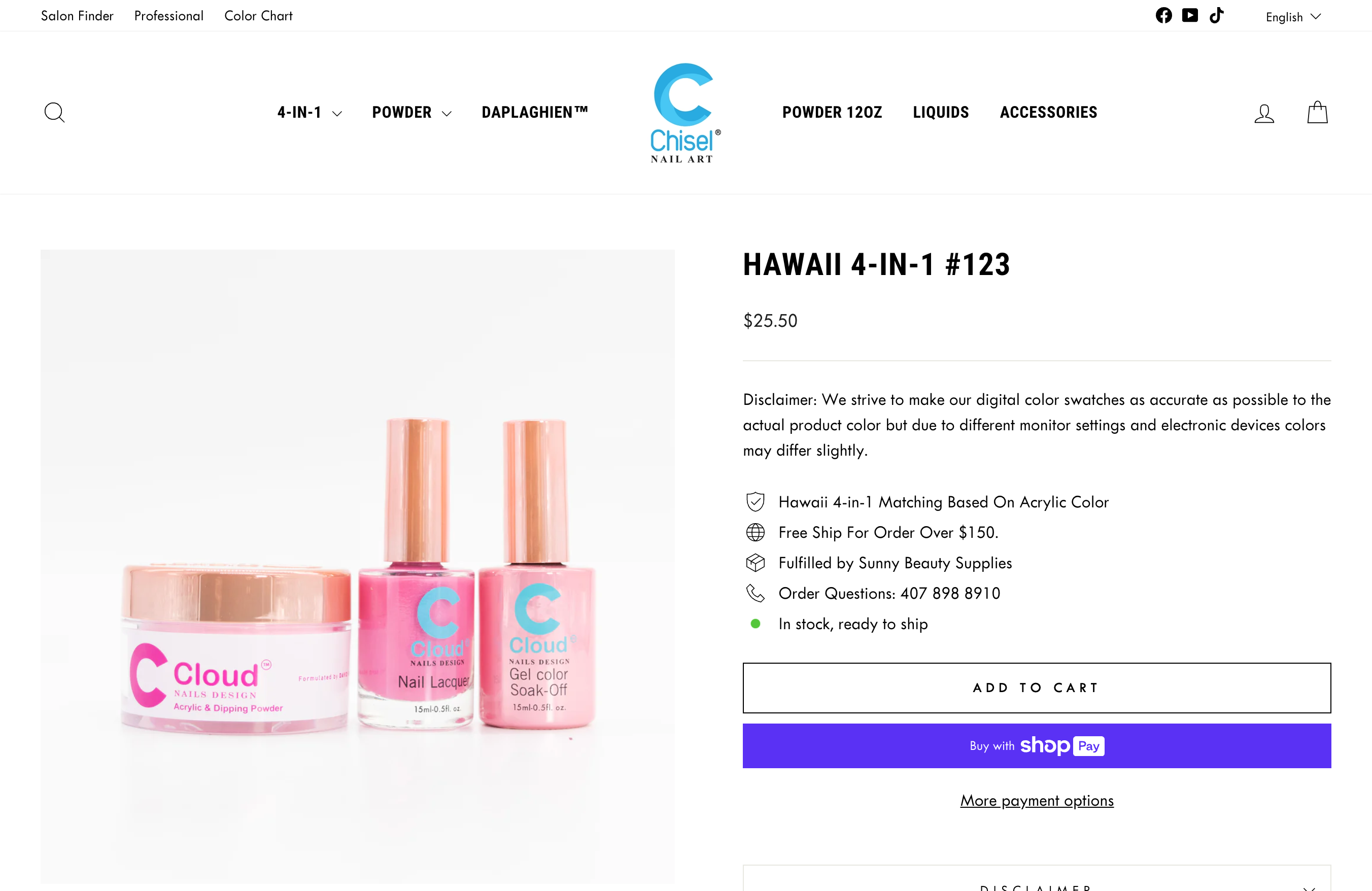 Chisel Nail Art - Worlds Best Ombre Powder screenshot 4