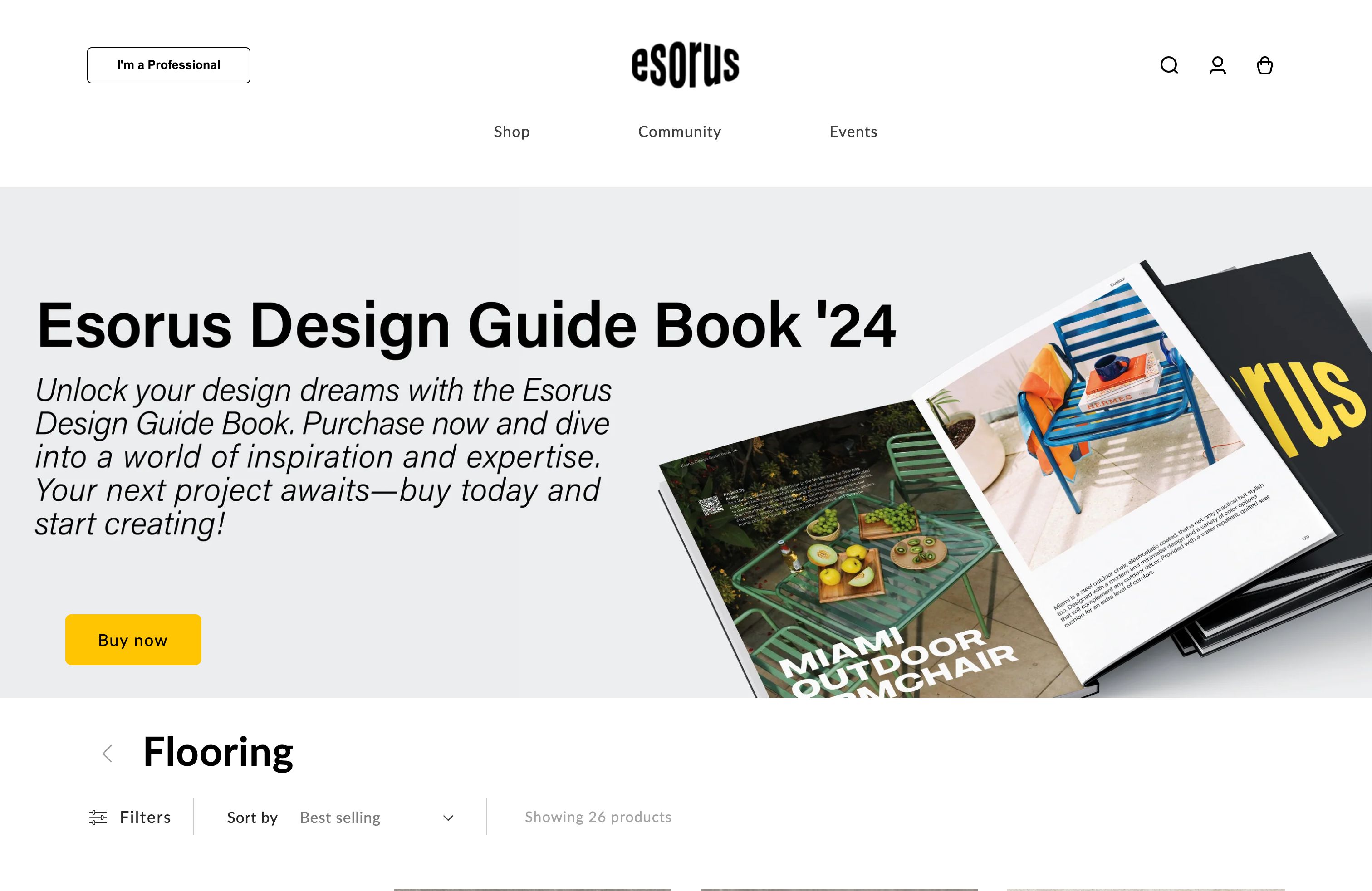 Esorus Store Setup and Theme Customization screenshot 2