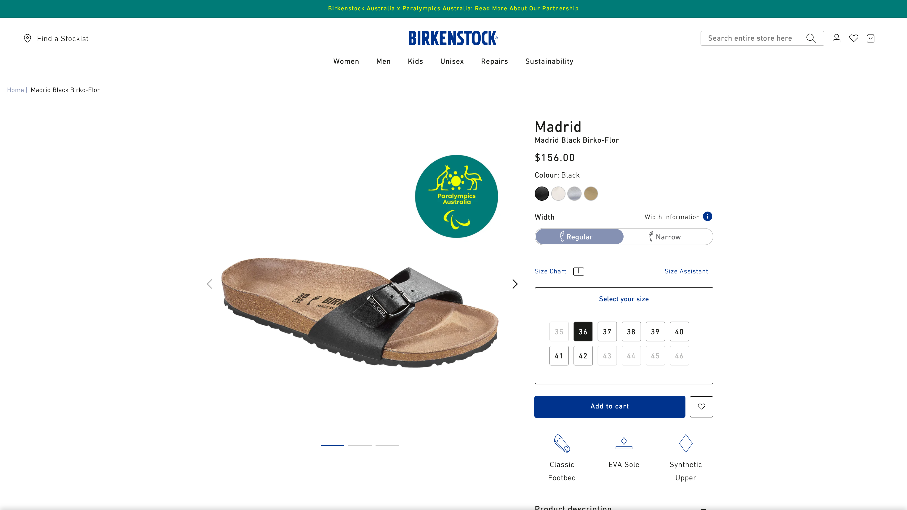 Birkenstock screenshot 5