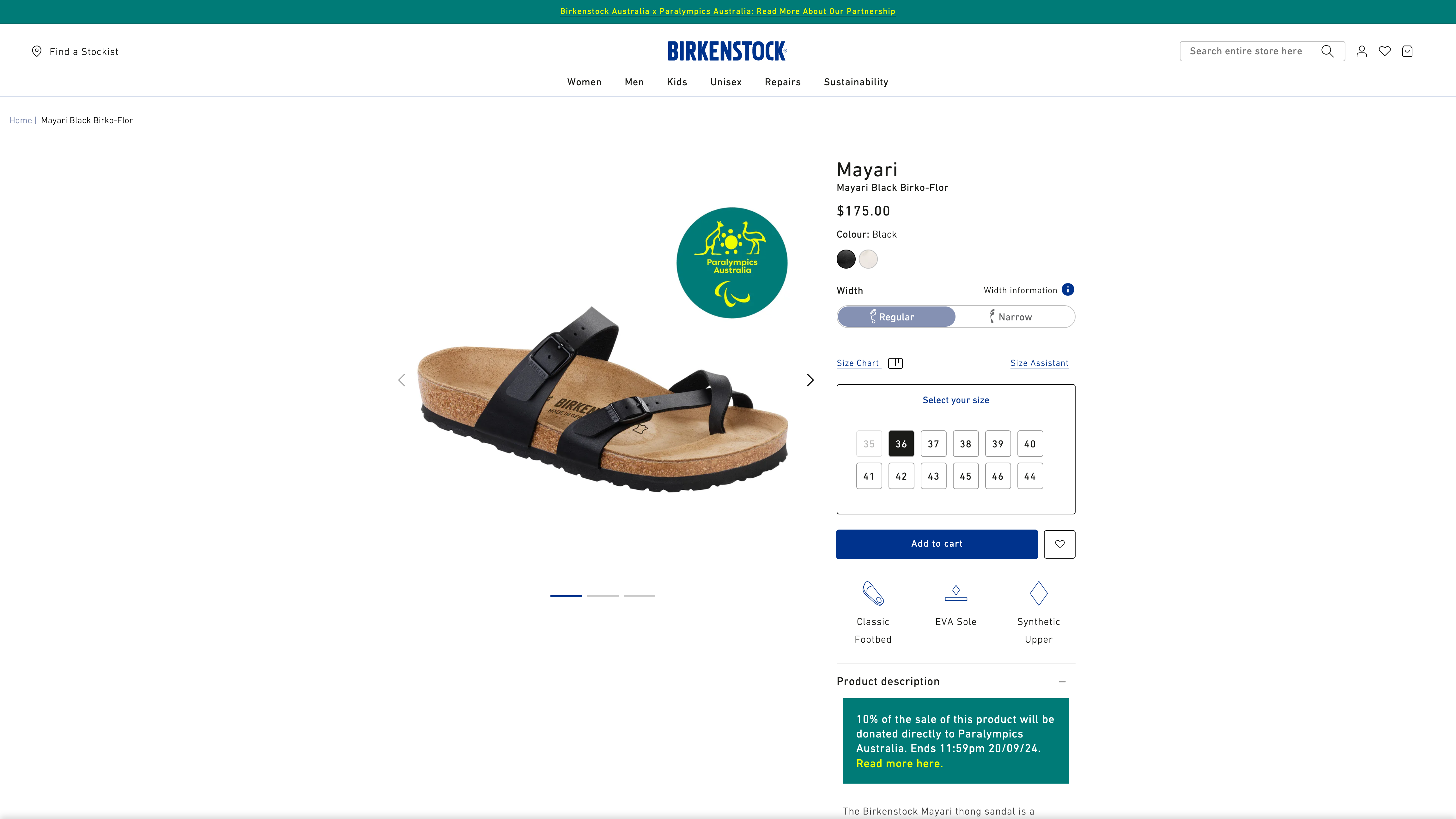 Birkenstock screenshot 3