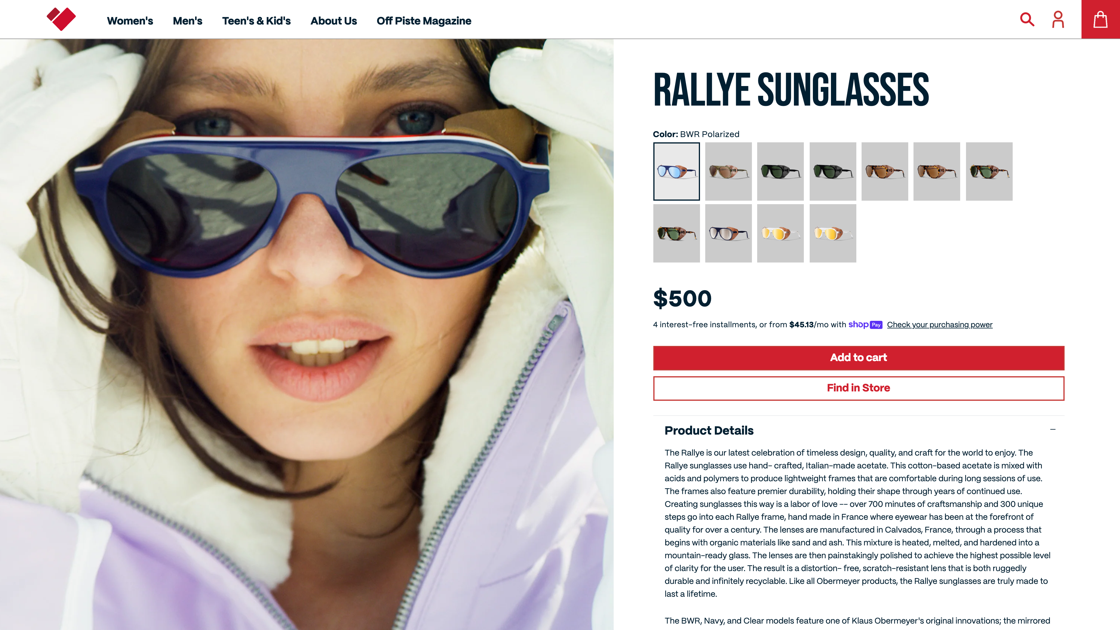 Obermeyer screenshot 6