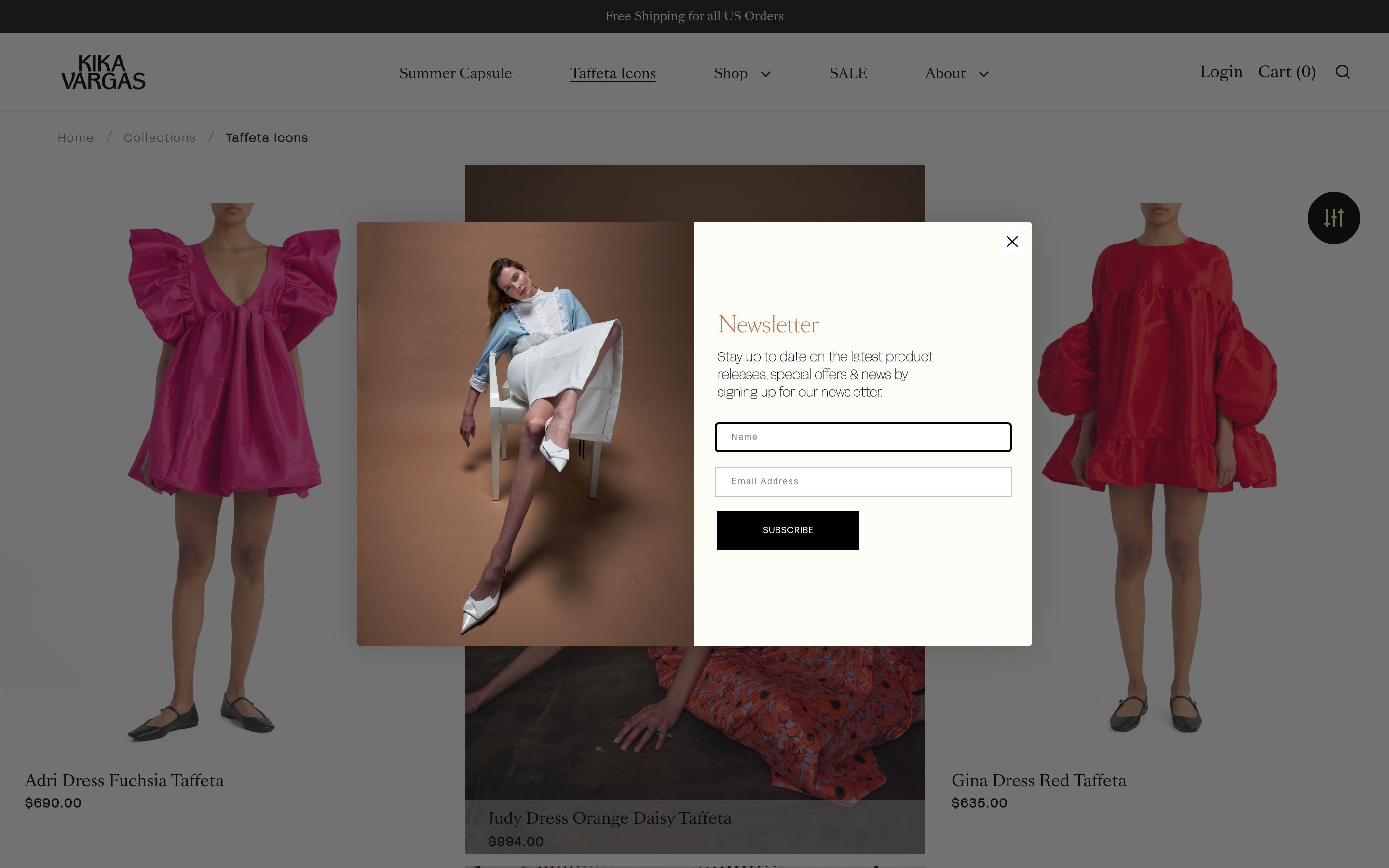 Kika Vargas - Design and Implementation for US & International  screenshot 4