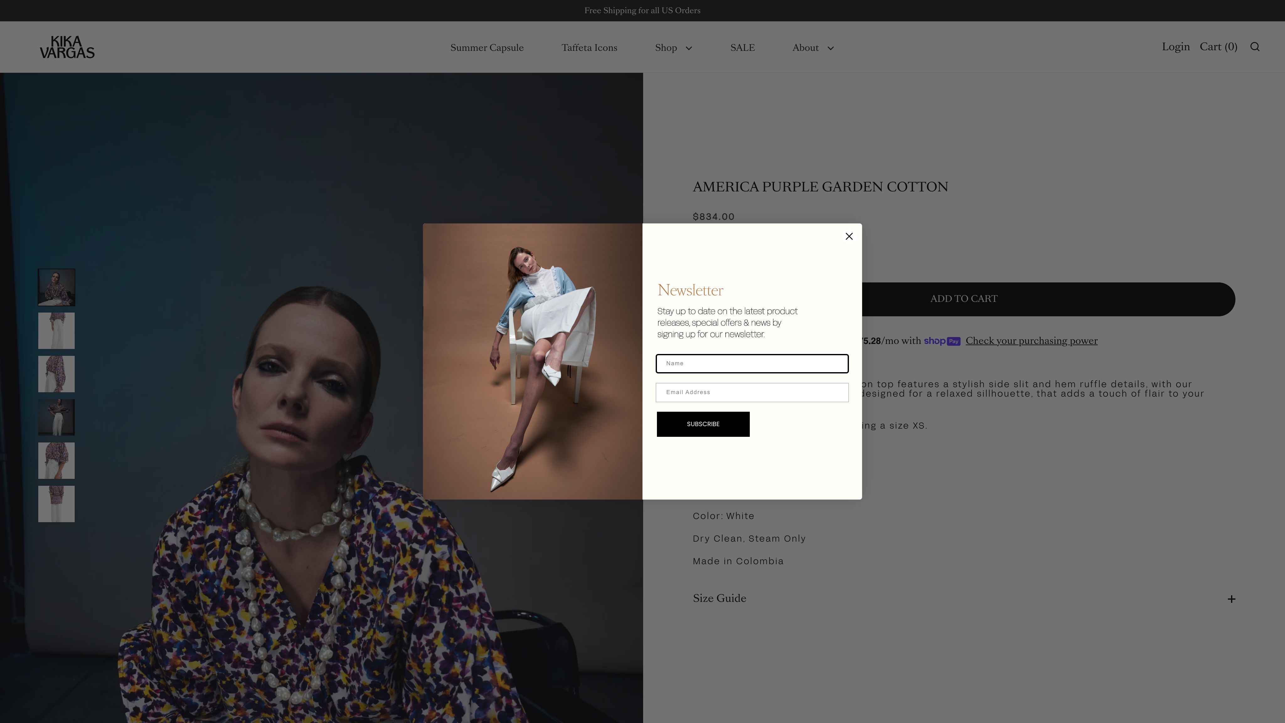 Kika Vargas - Design and Implementation for US & International  screenshot 5