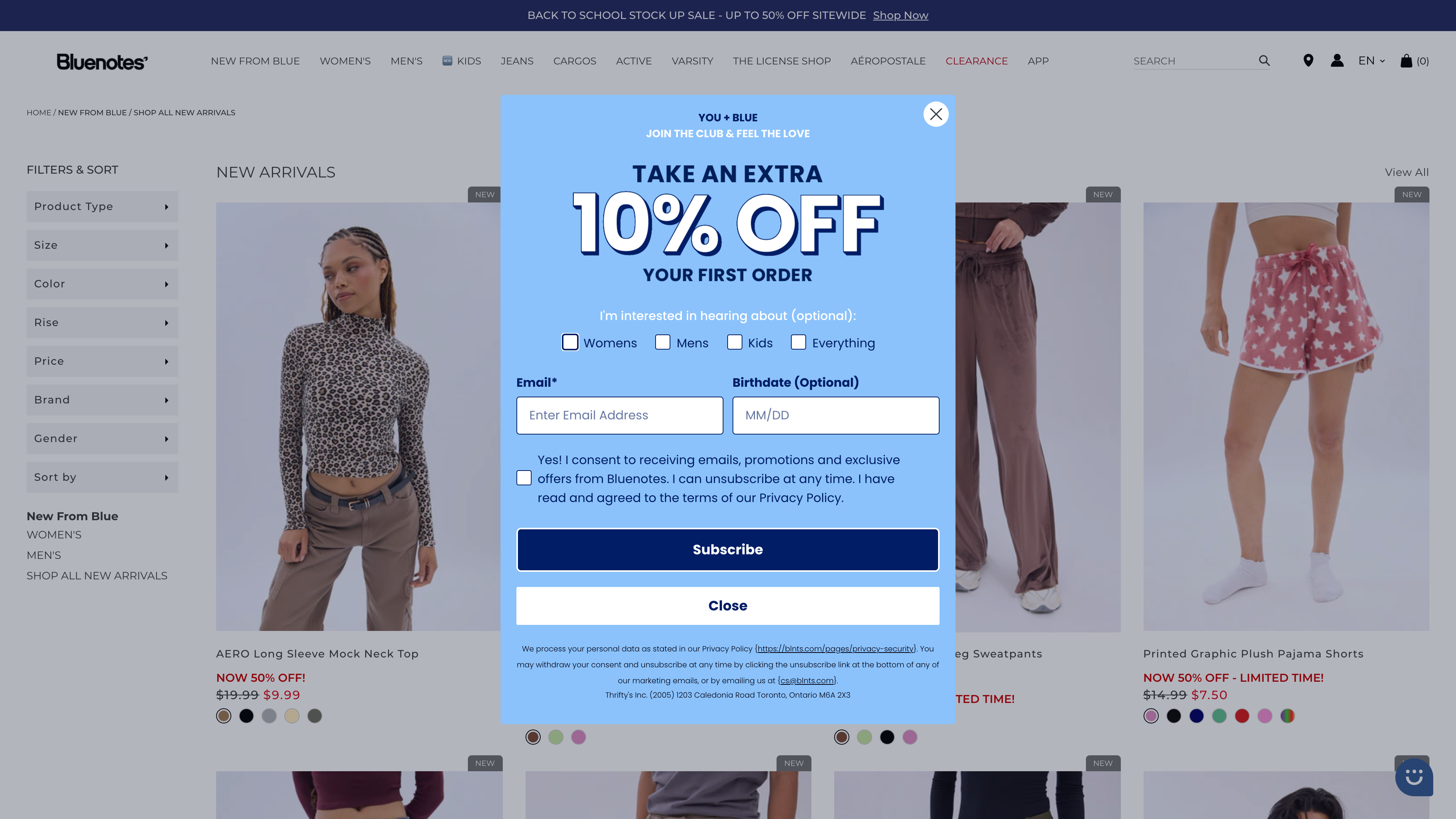 Cohesive Website Redesign for Bluenotes: Integrating Multiple Brands and Systems