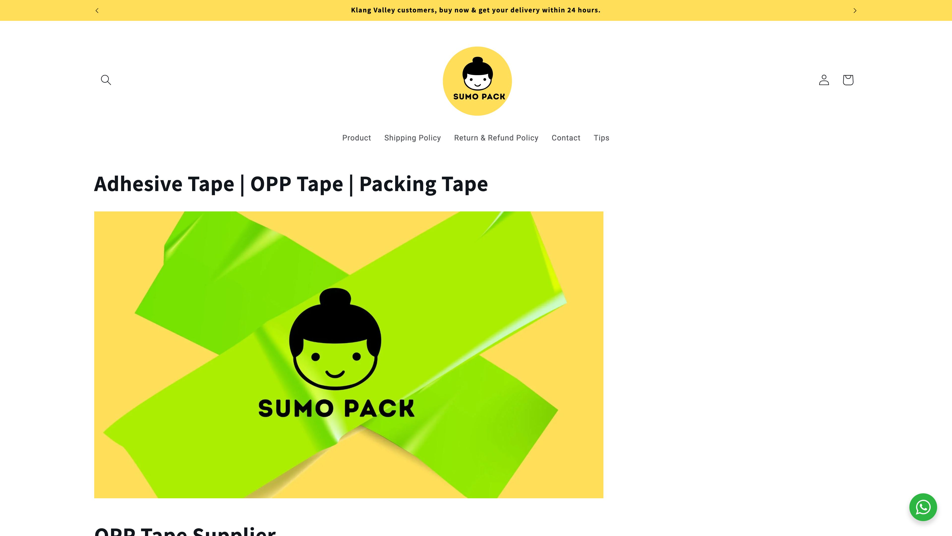 Crafted Sumopack®'s website to boost online sales & brand awareness screenshot 4