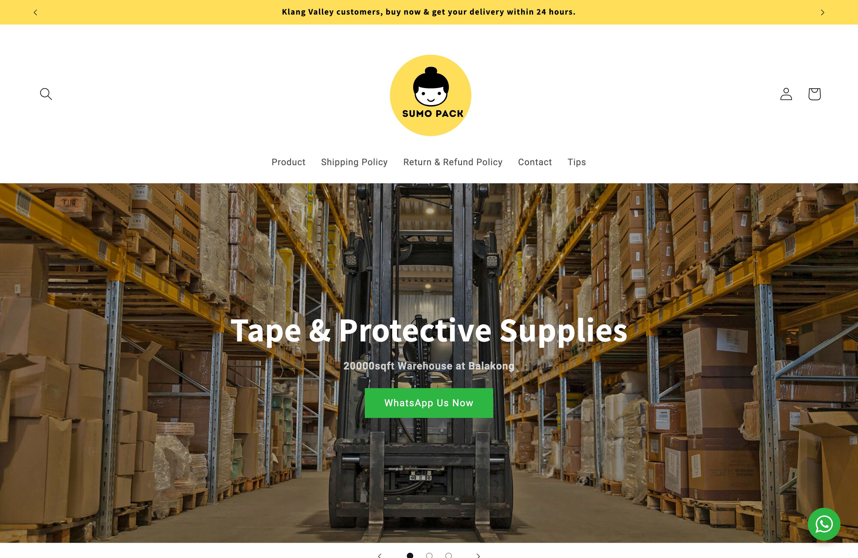 Crafted Sumopack®'s website to boost online sales & brand awareness screenshot 6