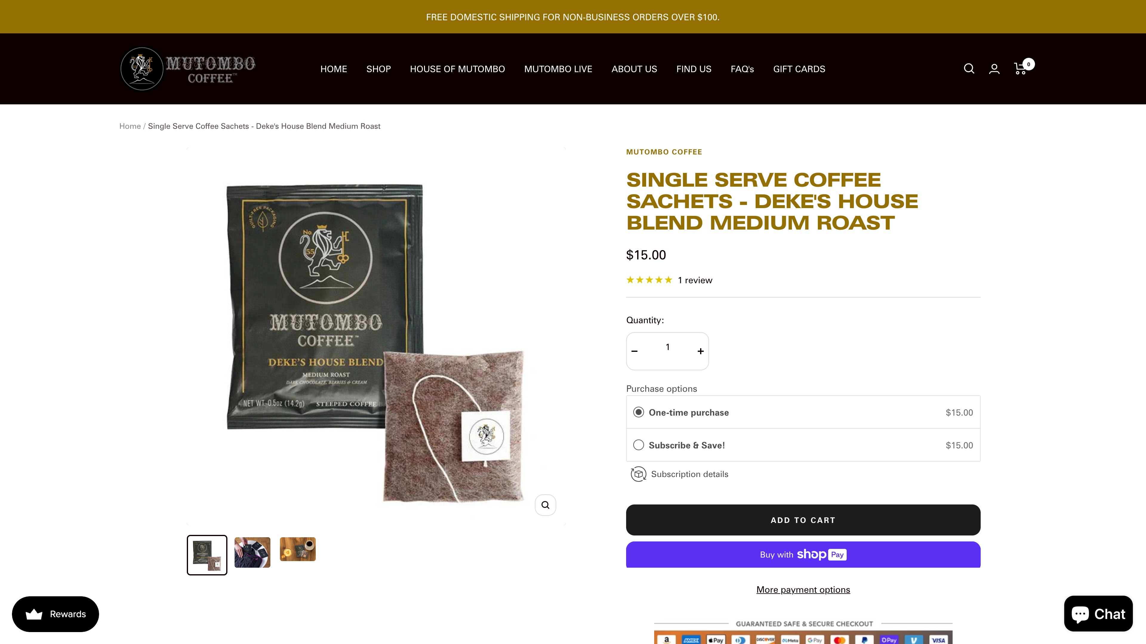 Full functional Store For selling Branded Coffee screenshot 4