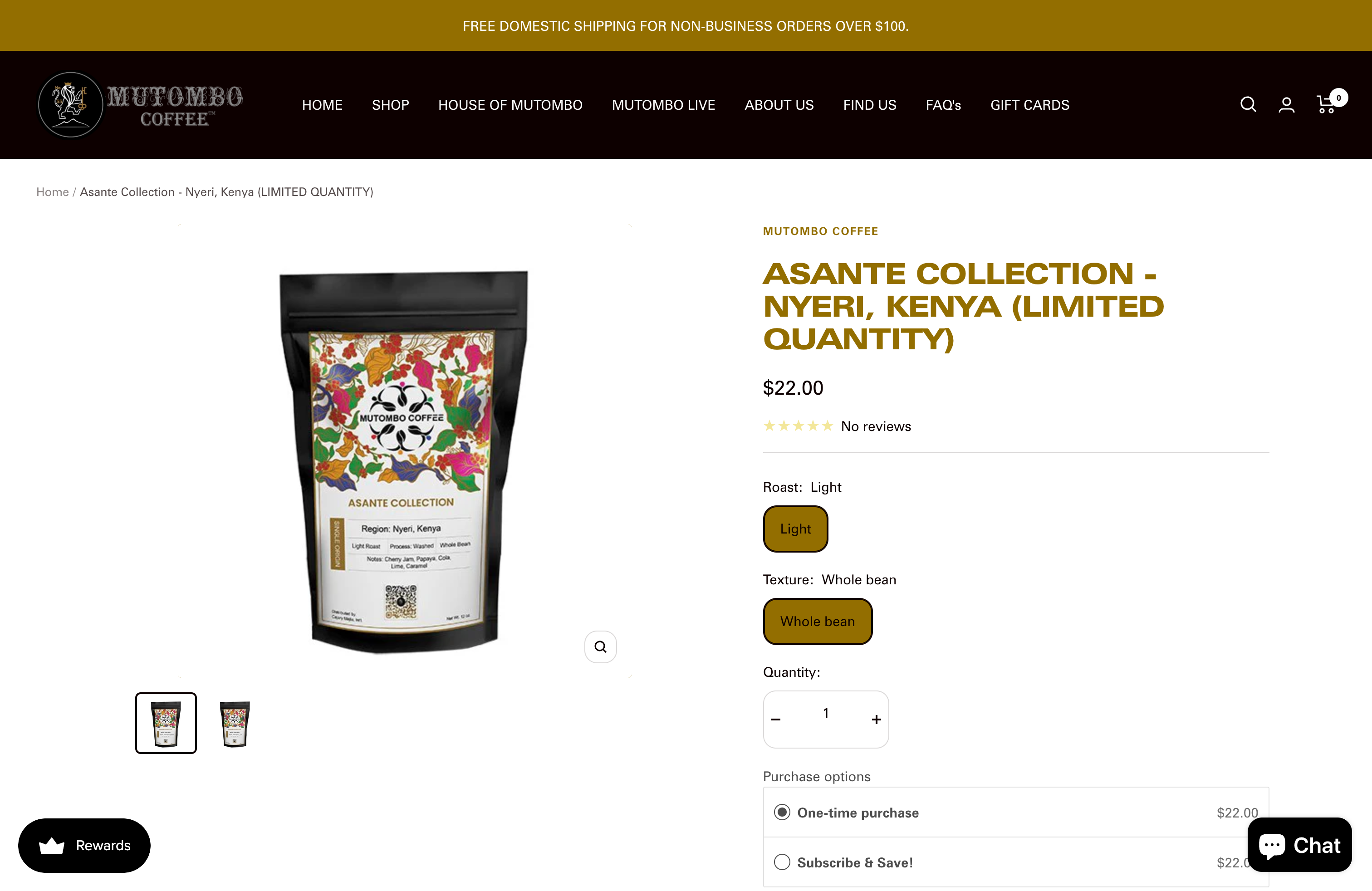 Full functional Store For selling Branded Coffee screenshot 3