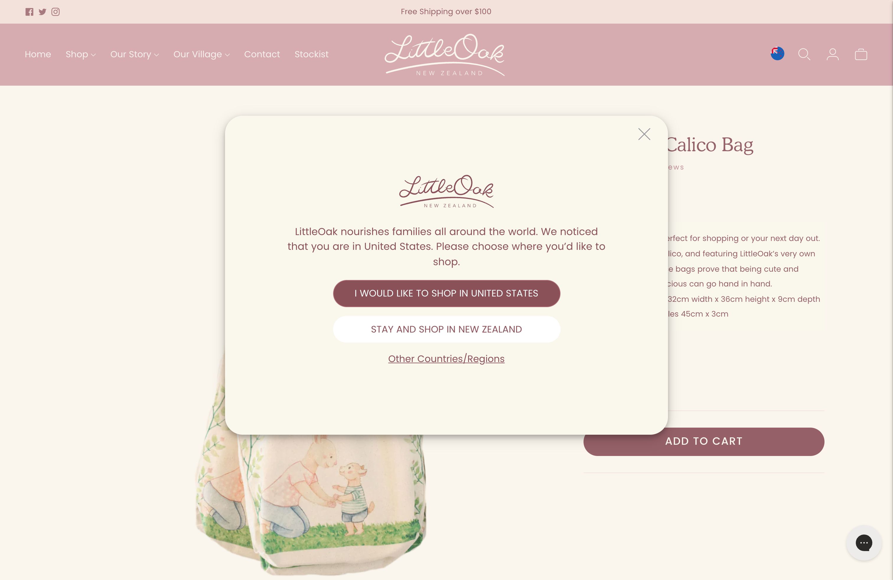 The Little Oak Company E-commerce Website Development screenshot 2