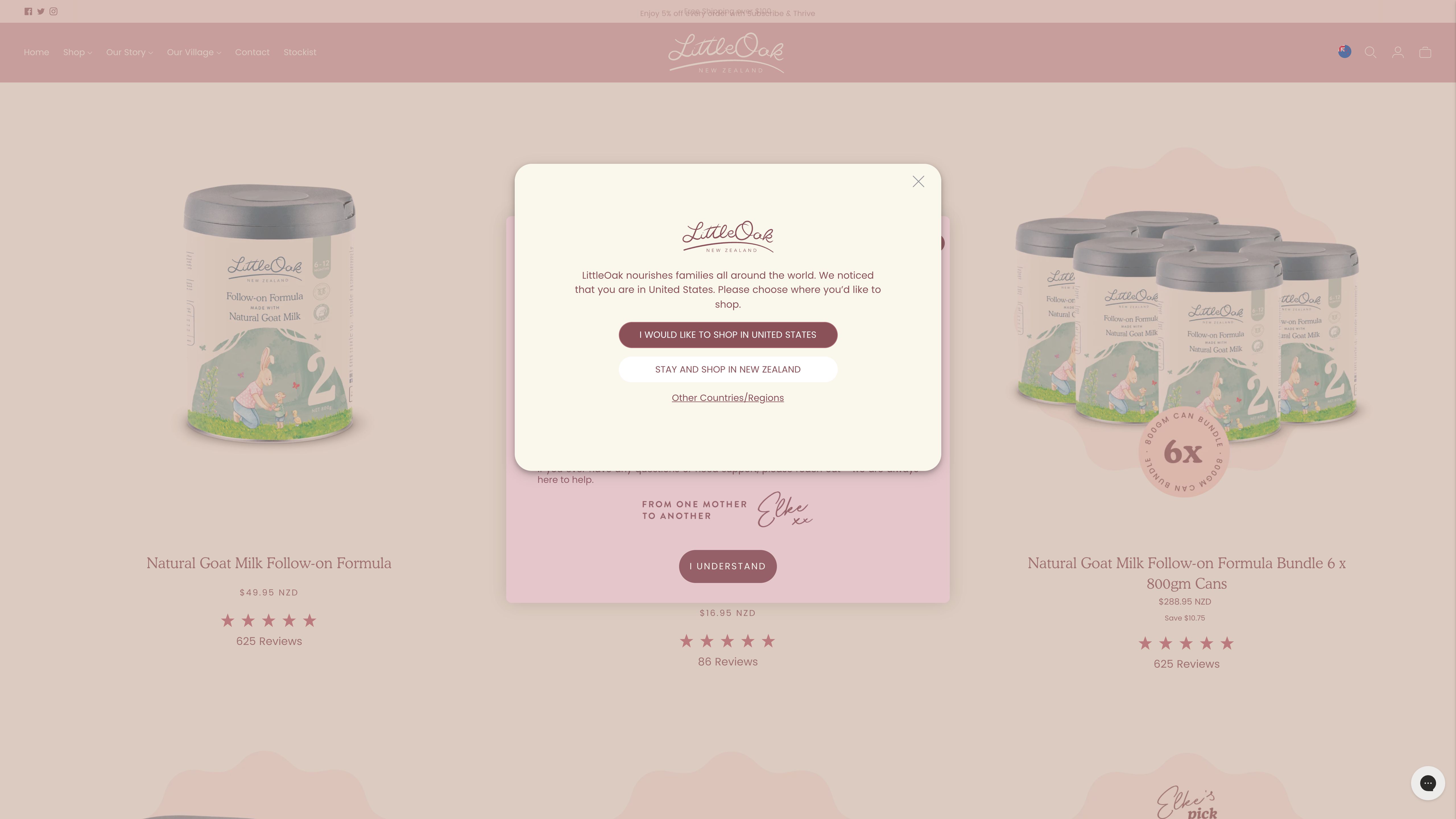 The Little Oak Company E-commerce Website Development screenshot 3