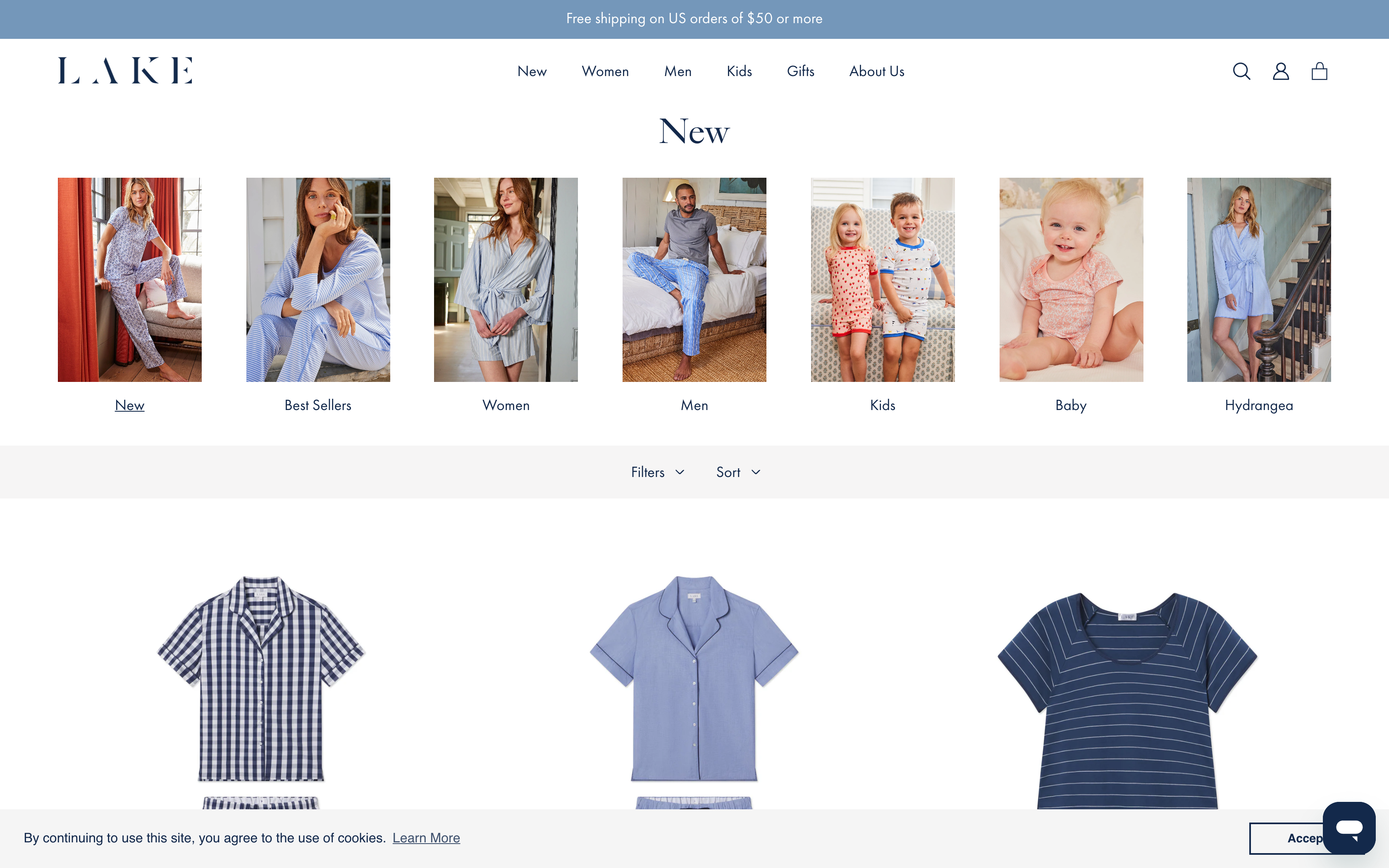 Lake Pajamas screenshot