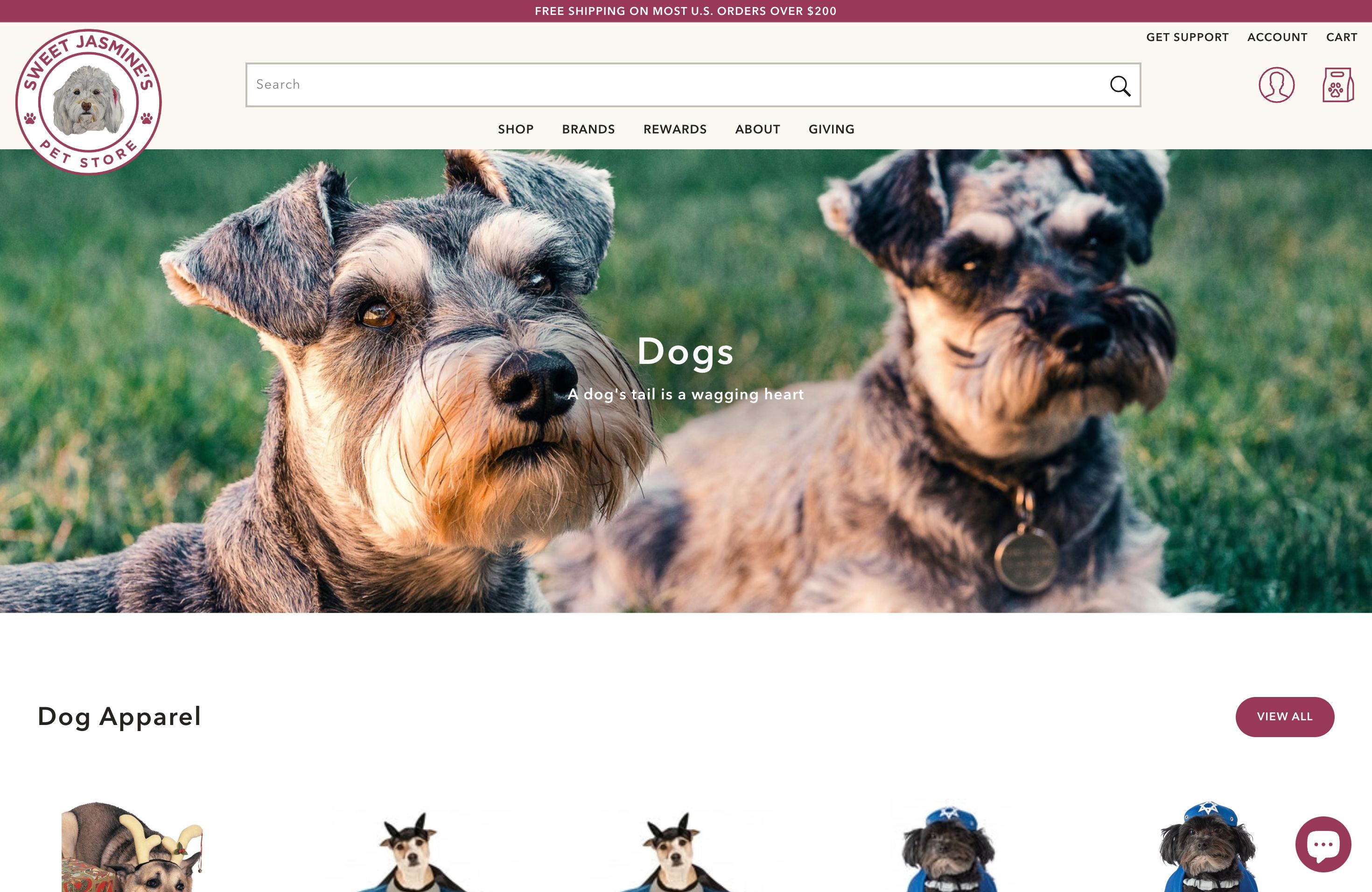 Sweet Jasmines Pet Store screenshot