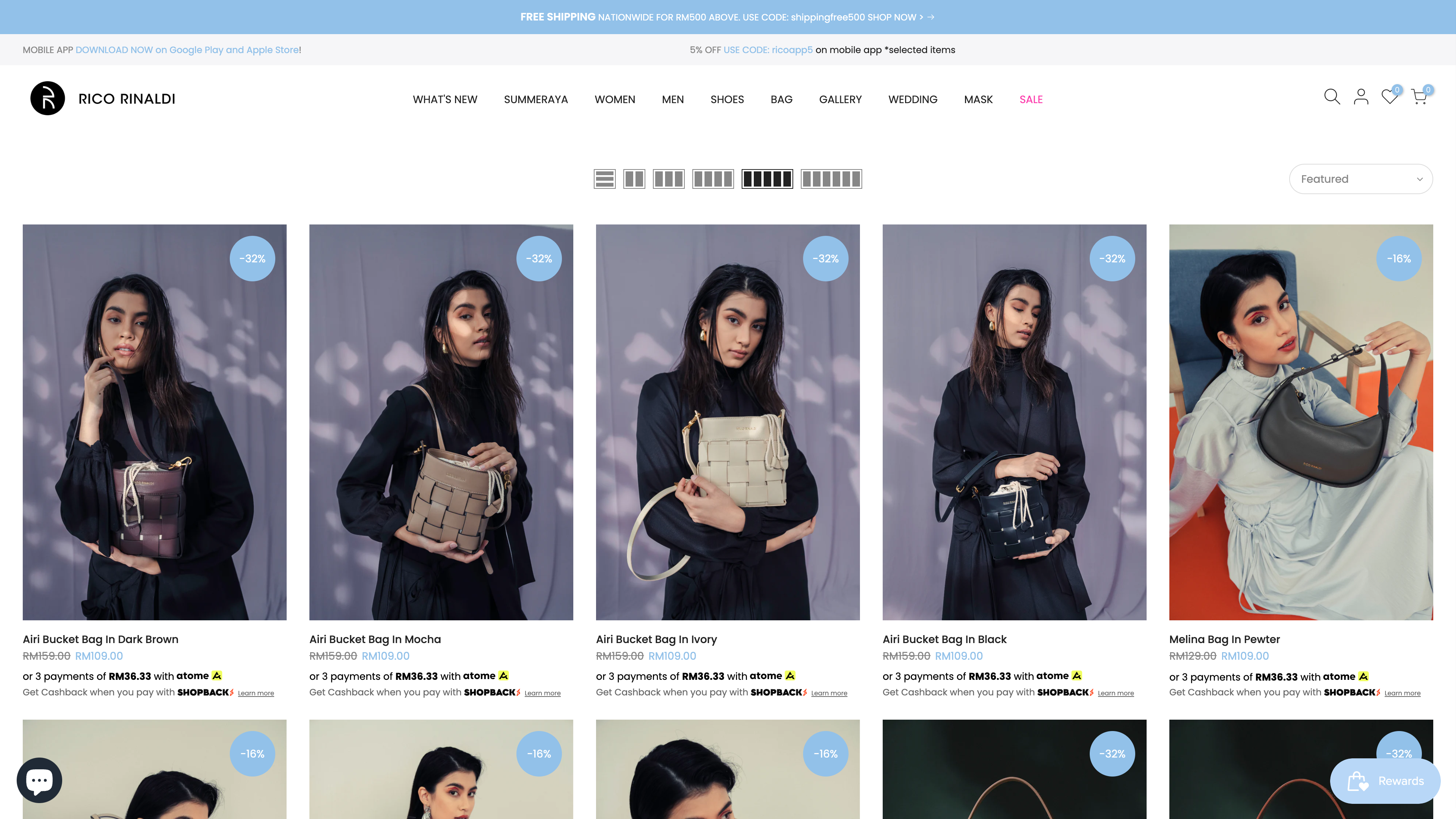 Ricorinaldi.com screenshot 2