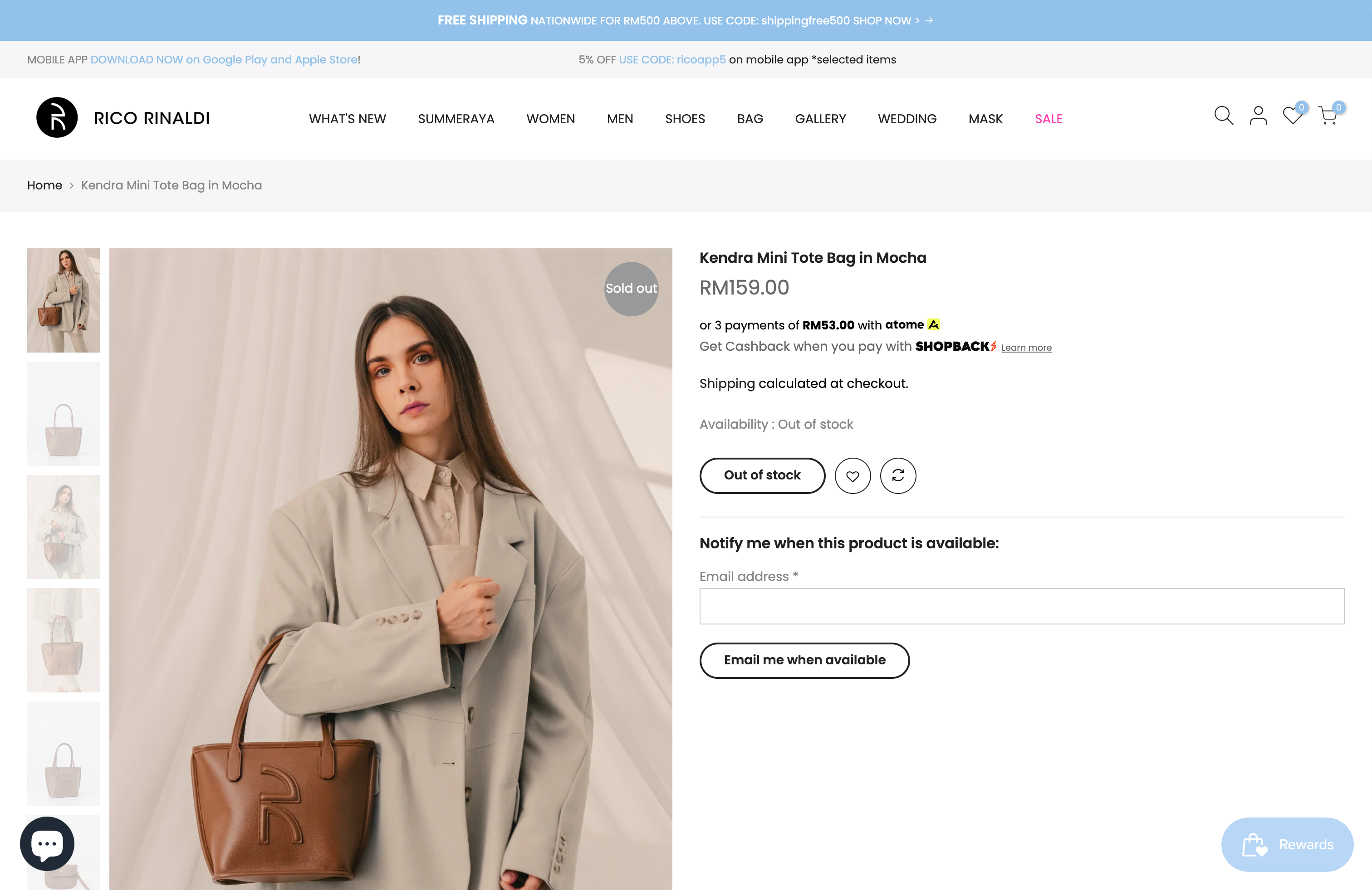 Ricorinaldi.com screenshot 3