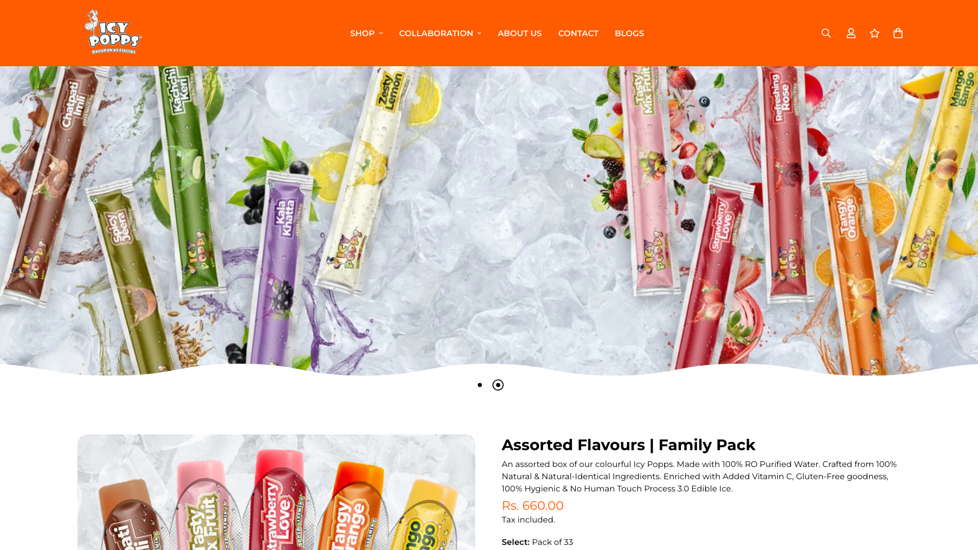 https://icypopps.com screenshot