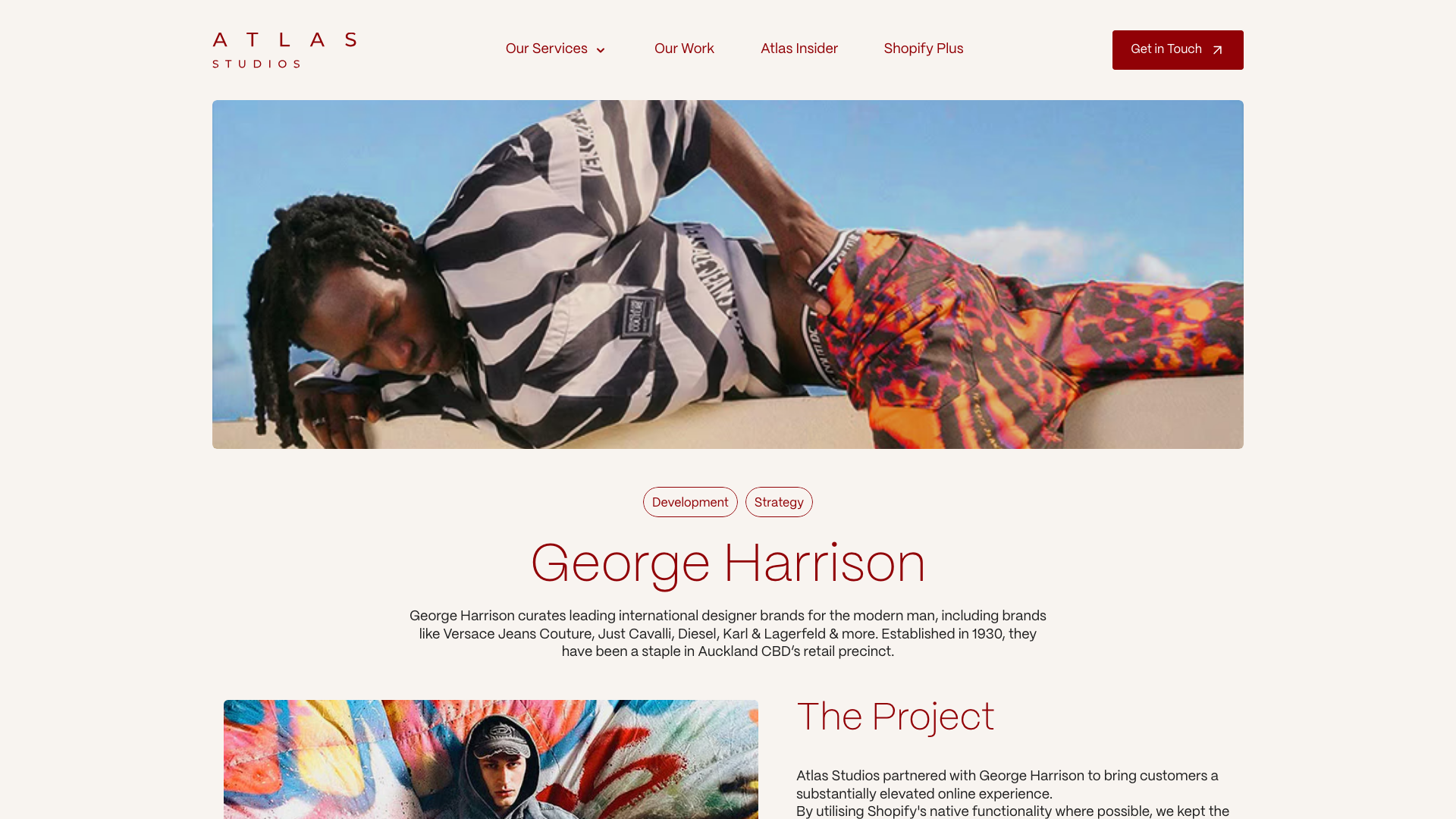 George Harrison | Luxury Menswear