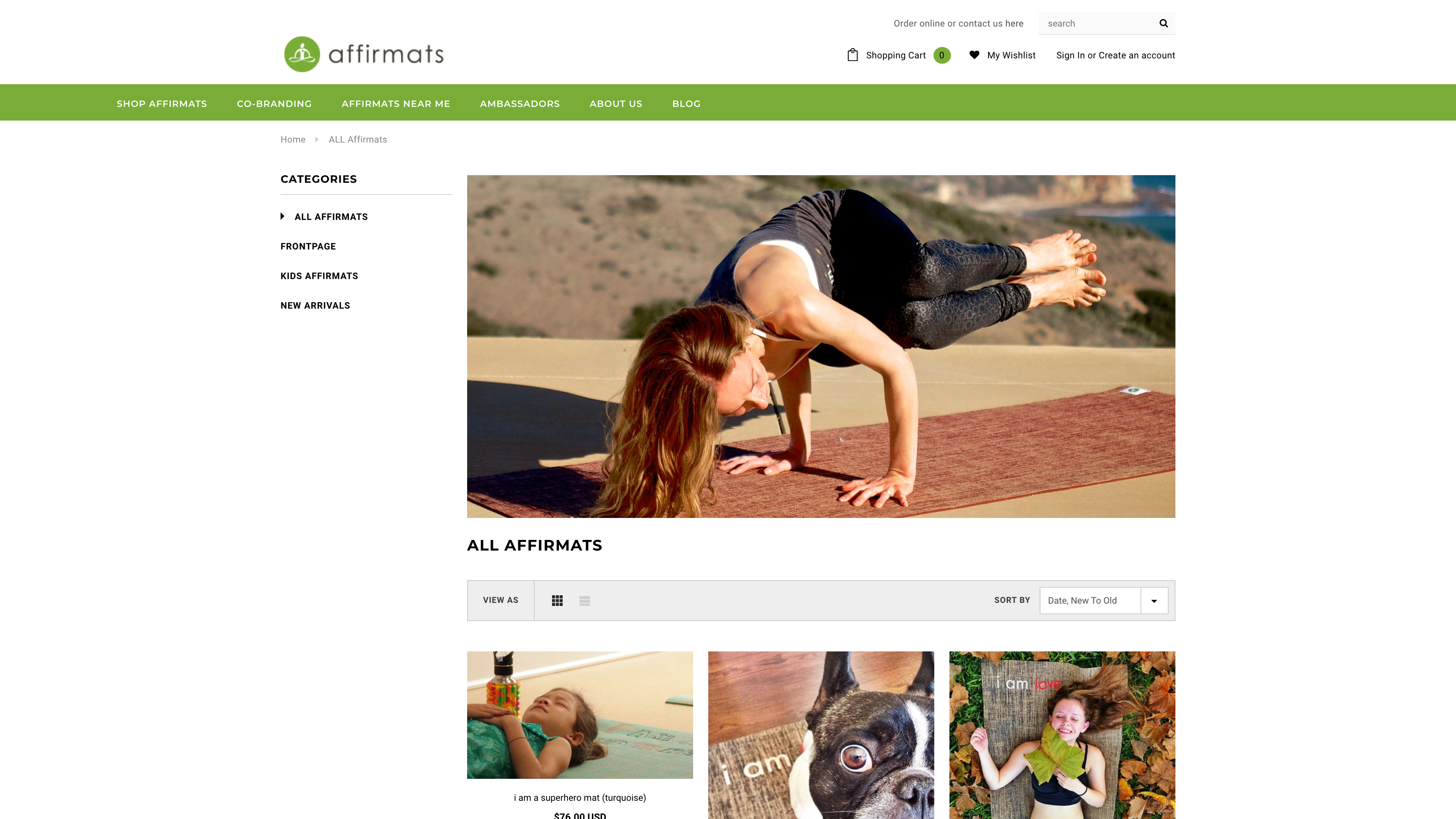 Affirmats screenshot