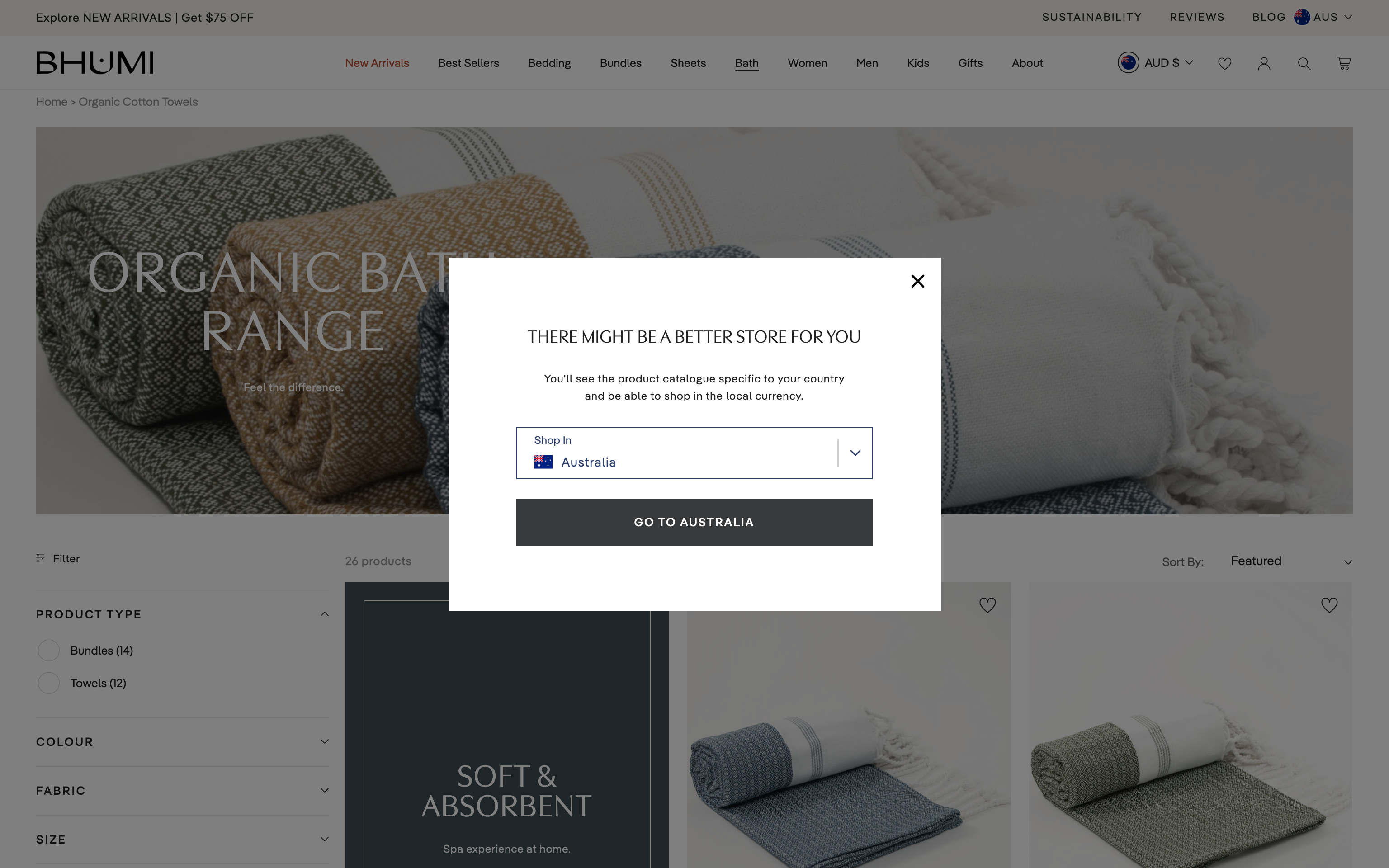 Bhumi Organics Bedding & Clothing screenshot