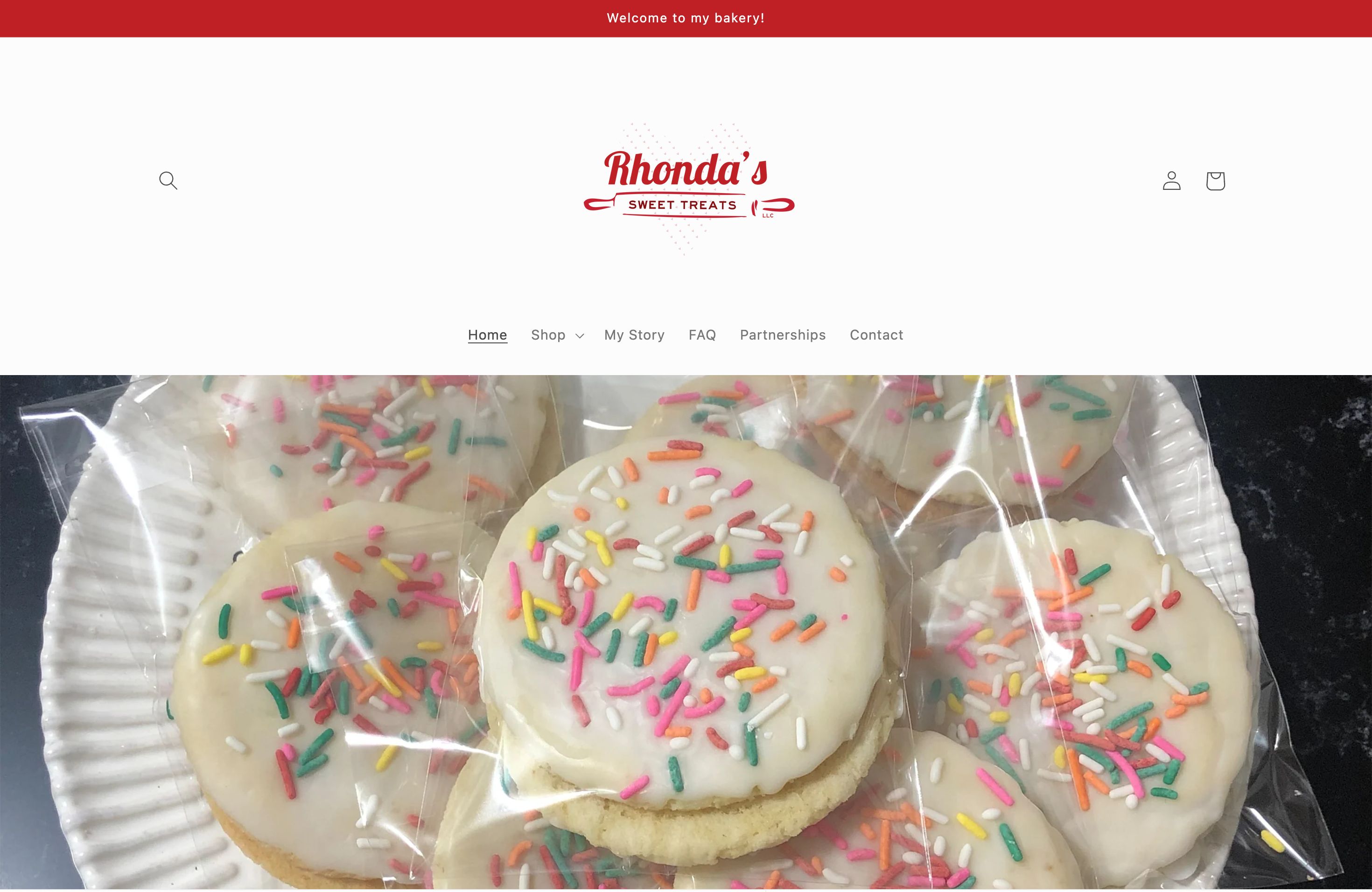 Elevating E-Commerce for Rhonda's Sweet Treats: Expert Shopify Design & SEO