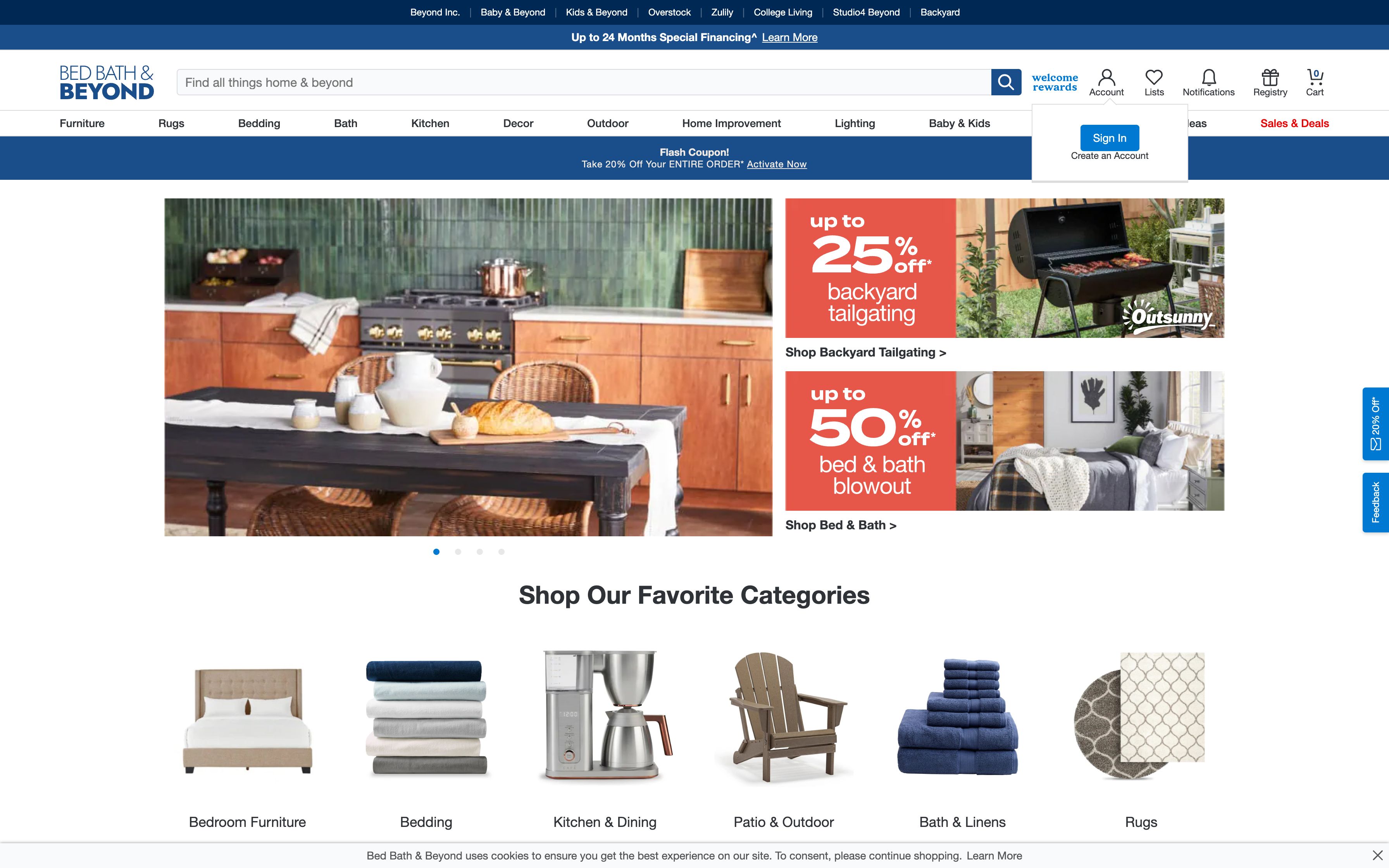 Designer Brands & Home Goods at Unbeatable Prices - BedBathandBeyond