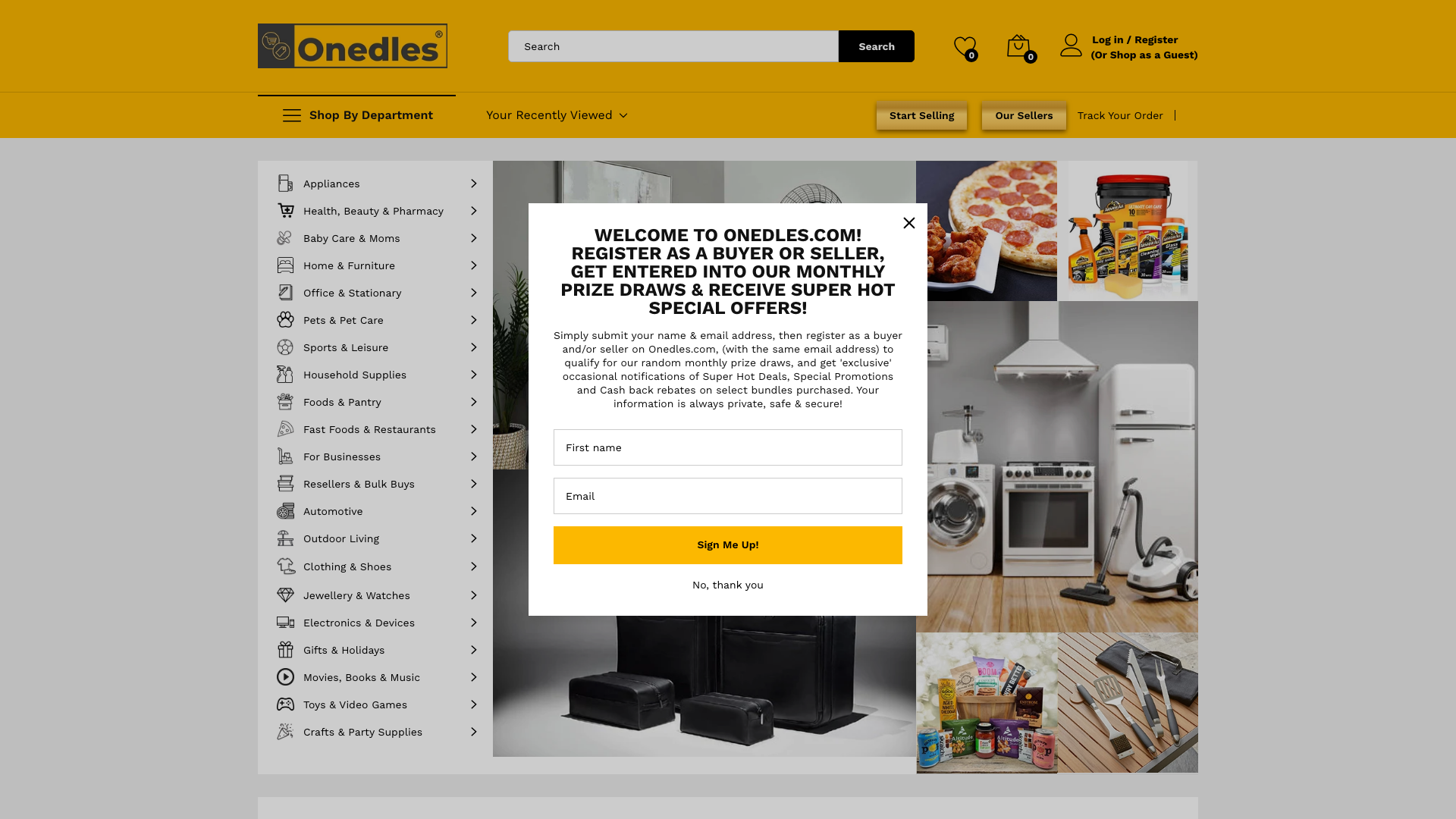 Shopify multi-vendor marketplace website