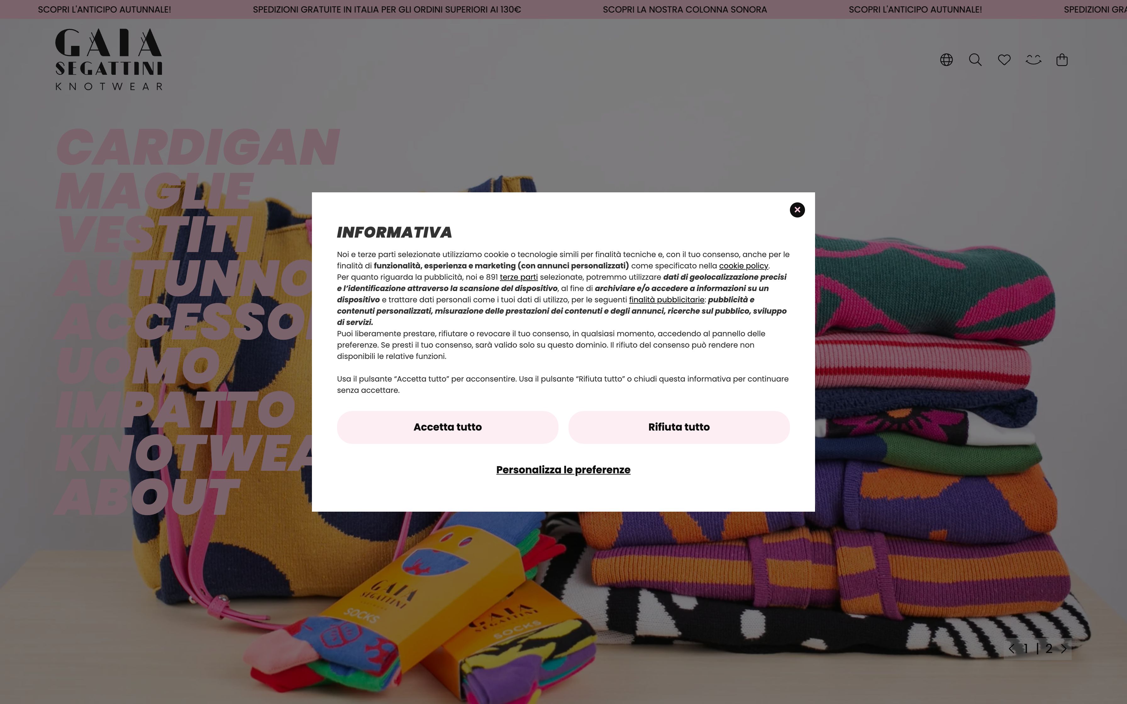 Gaia Segattini Knotwear  screenshot 3