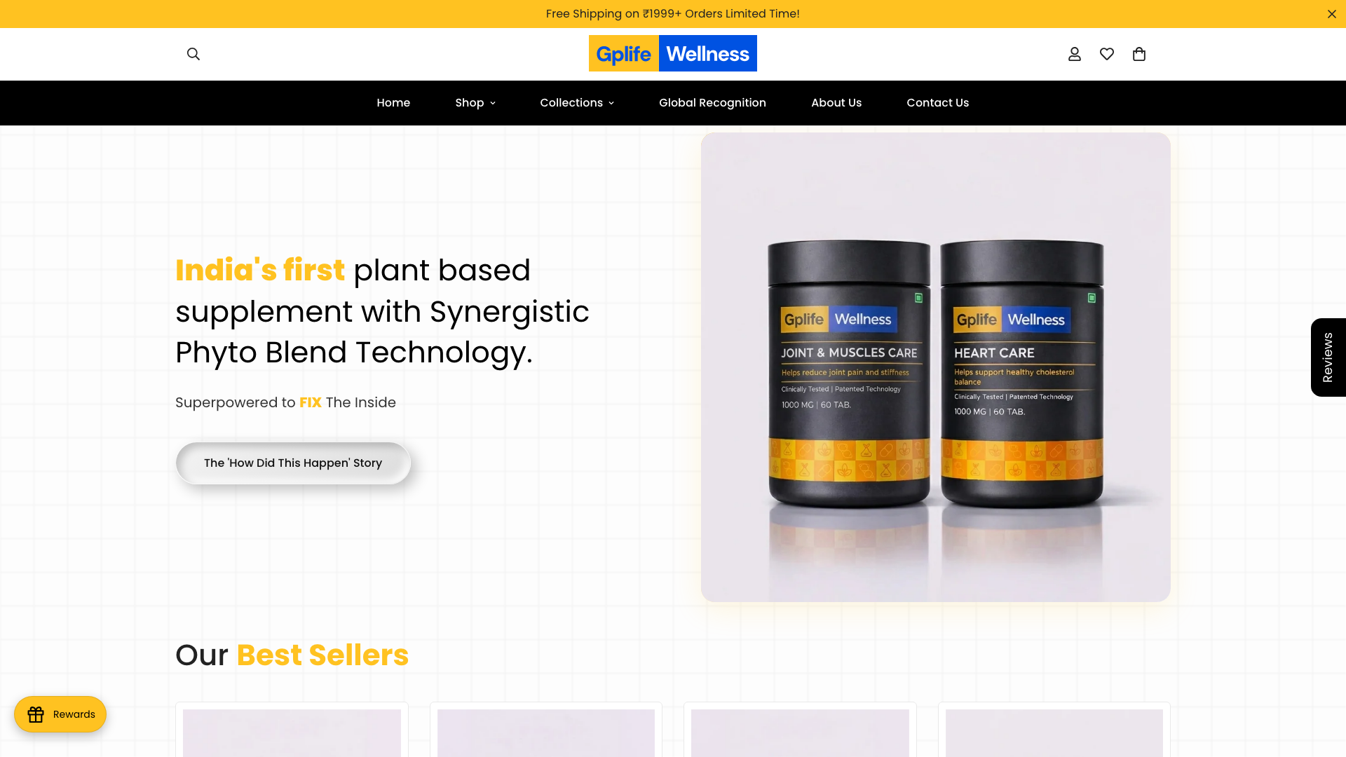 GPLife Wellness – Plant-Based eCommerce Growth
